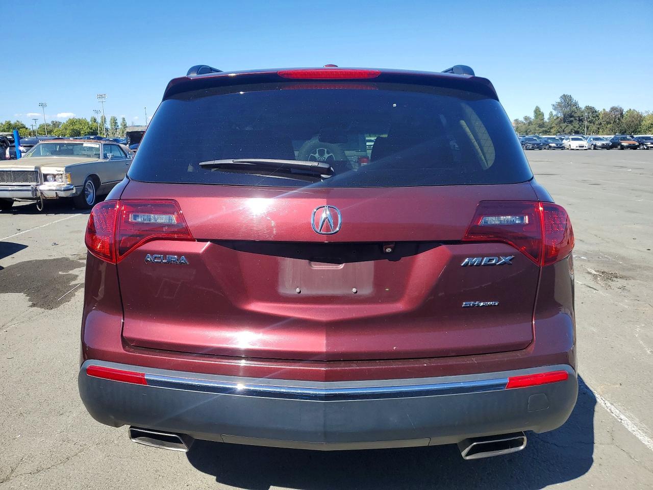 2012 Acura Mdx Technology Burgundy vin: 2HNYD2H39CH503439