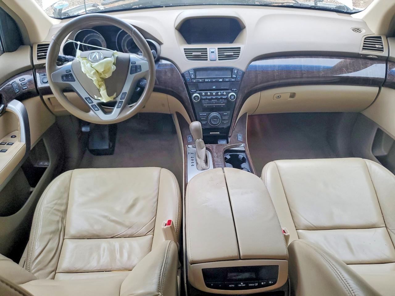 2012 Acura Mdx Technology White vin: 2HNYD2H39CH508284