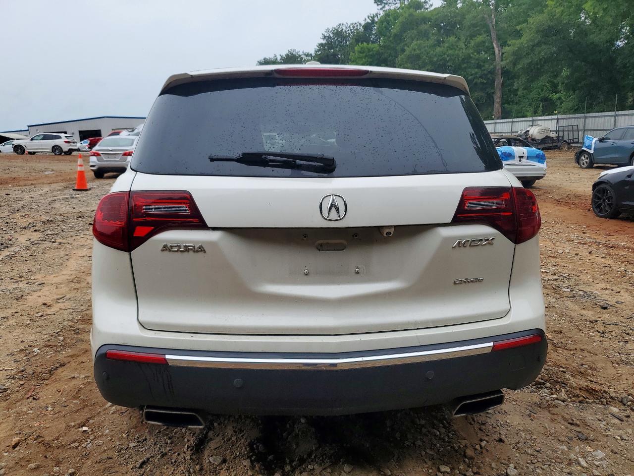2012 Acura Mdx Technology White vin: 2HNYD2H39CH508284