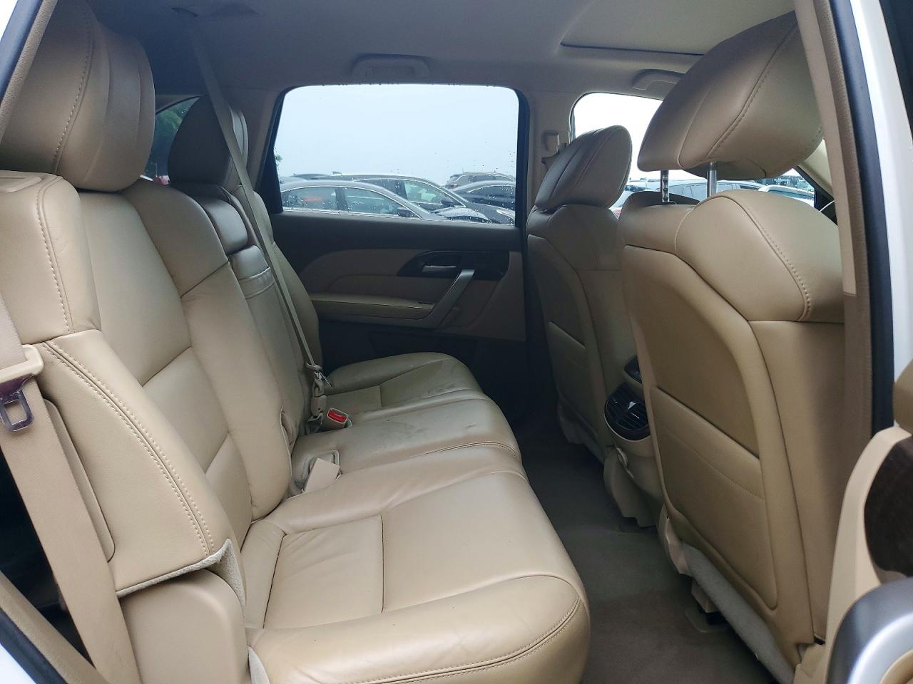2012 Acura Mdx Technology White vin: 2HNYD2H39CH508284