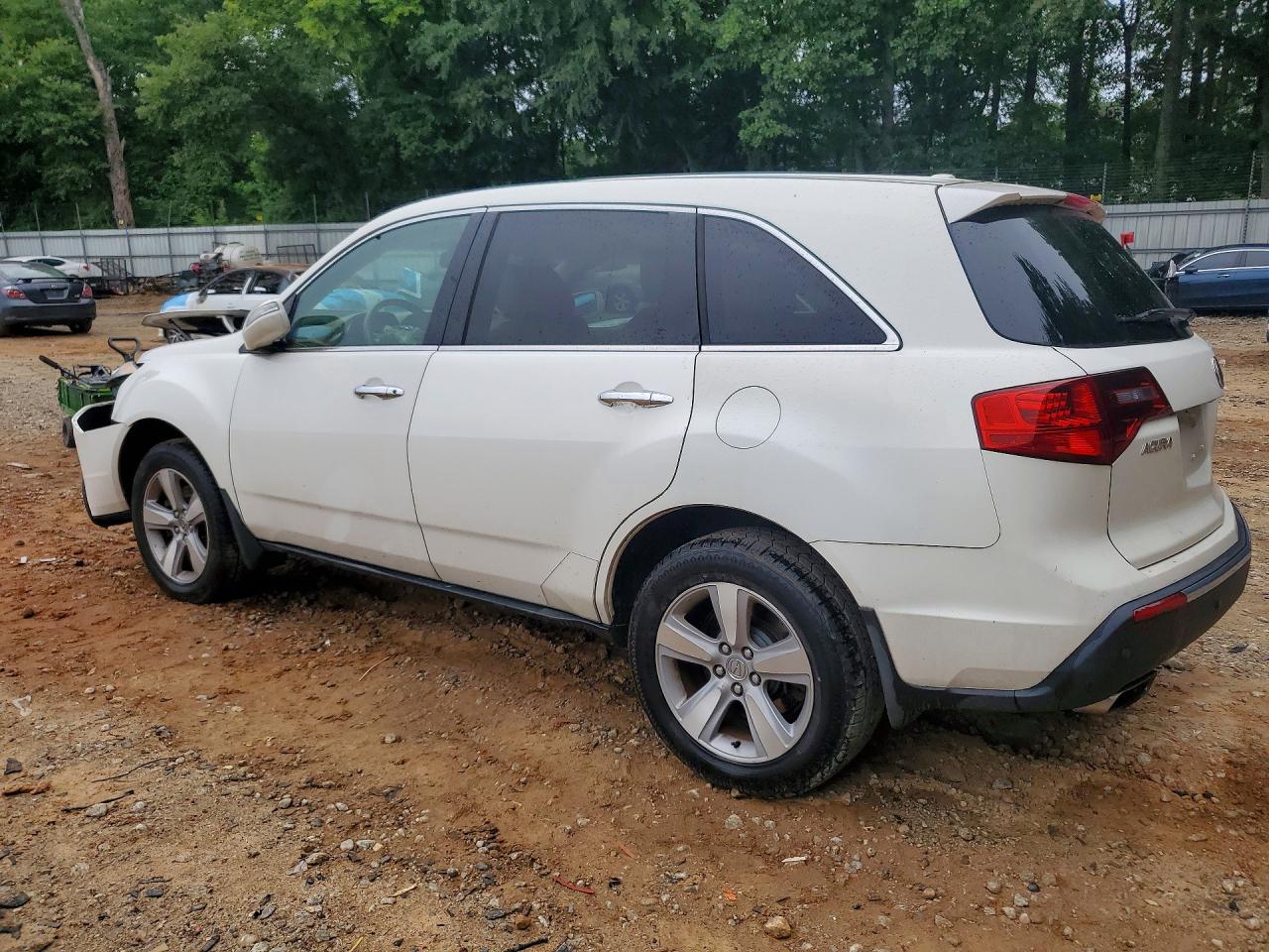 2012 Acura Mdx Technology White vin: 2HNYD2H39CH508284