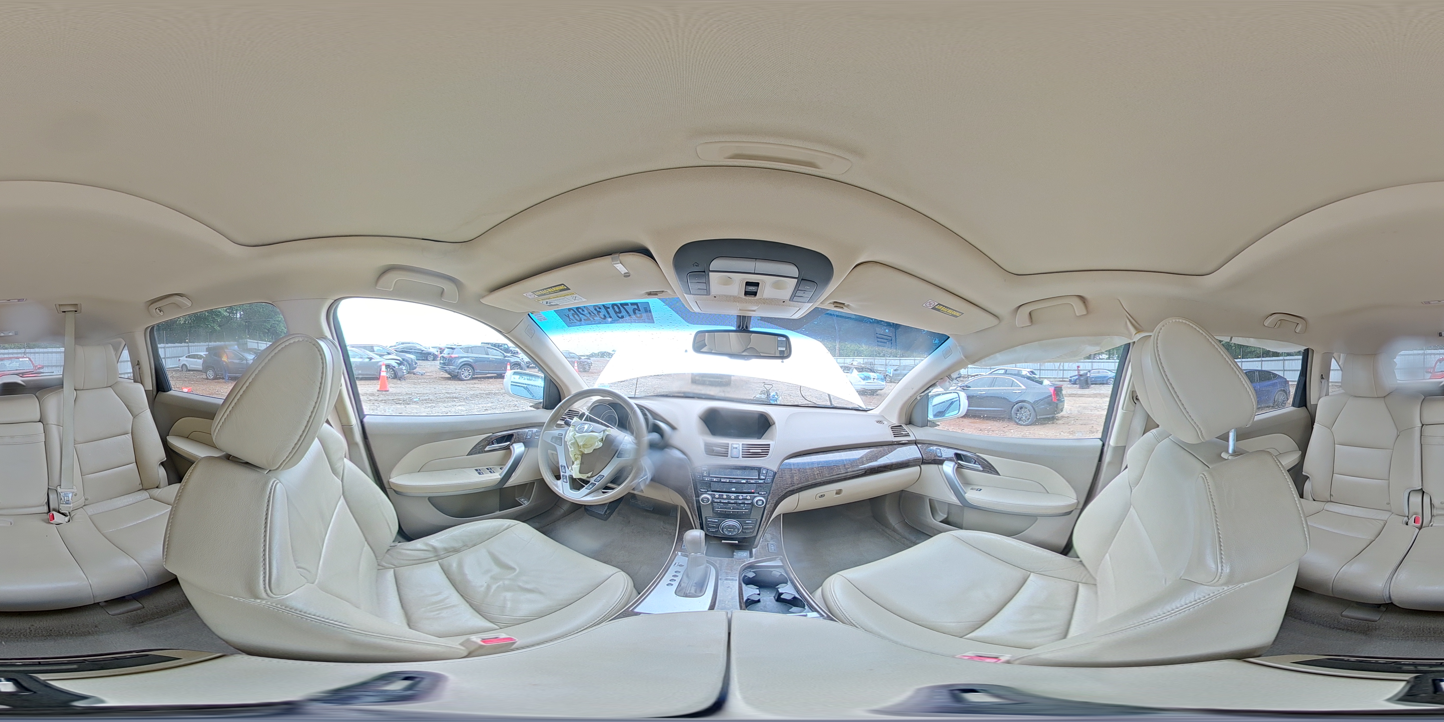 2012 Acura Mdx Technology White vin: 2HNYD2H39CH508284
