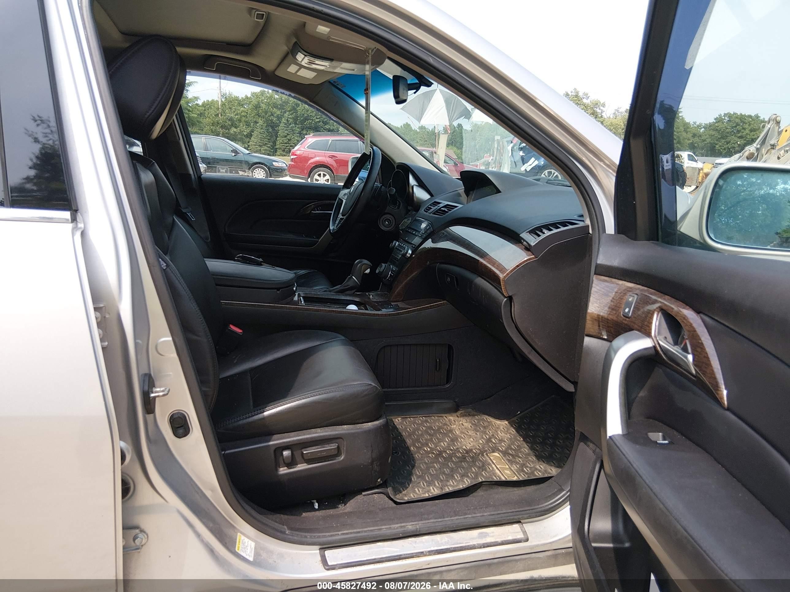 2012 Acura Mdx Technology Package Silver vin: 2HNYD2H39CH523965