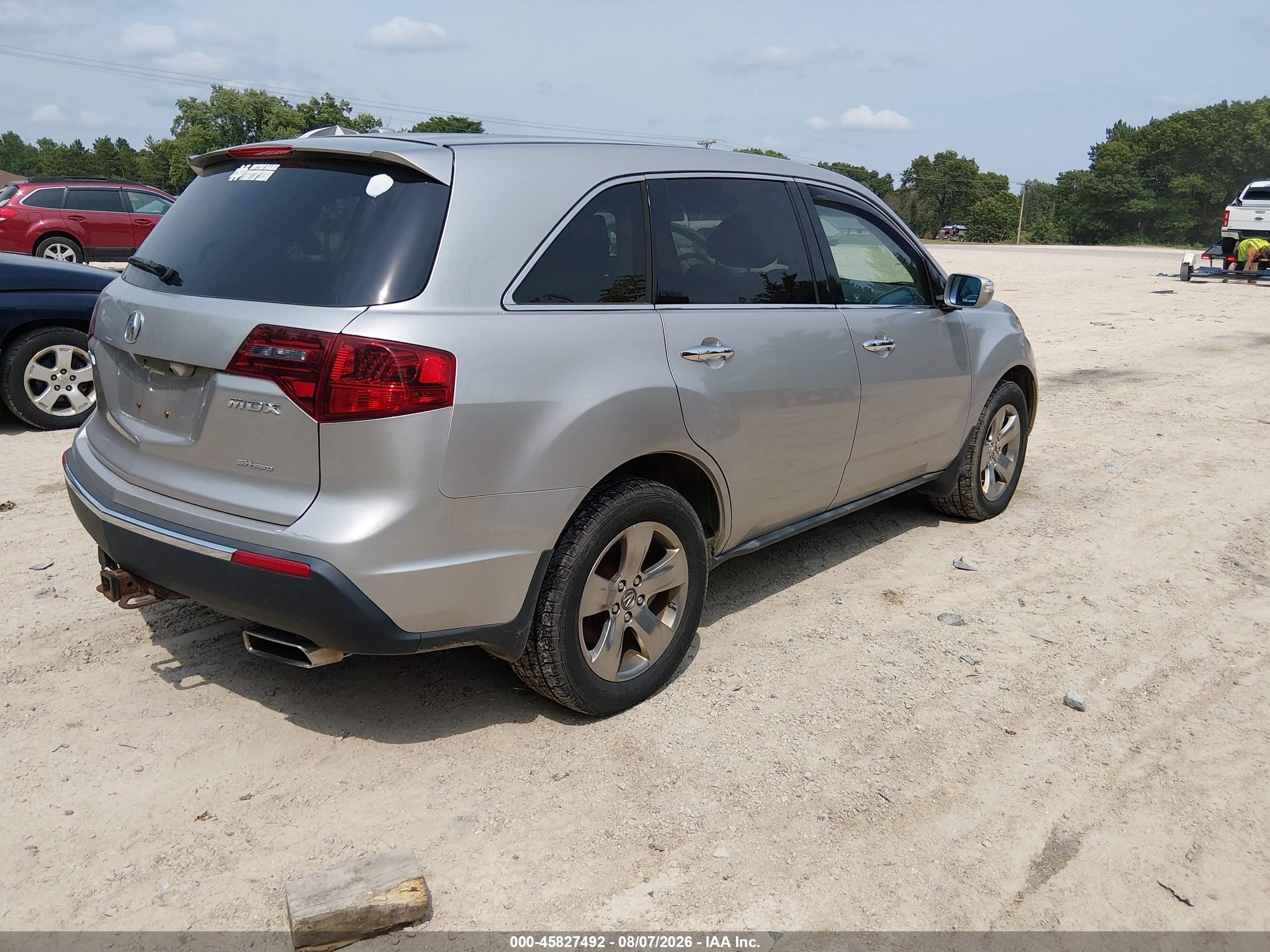 2012 Acura Mdx Technology Package Silver vin: 2HNYD2H39CH523965