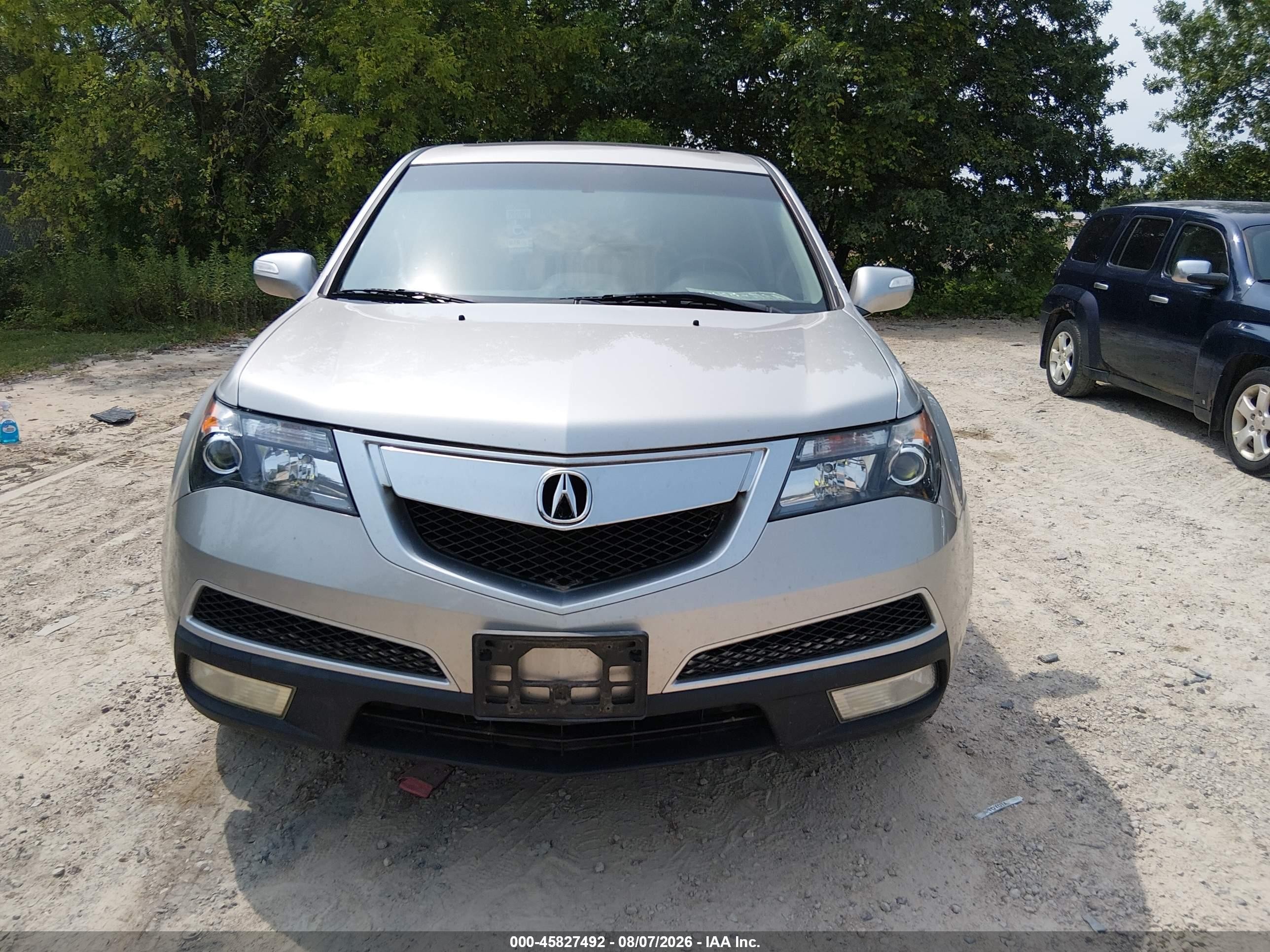 2012 Acura Mdx Technology Package Silver vin: 2HNYD2H39CH523965