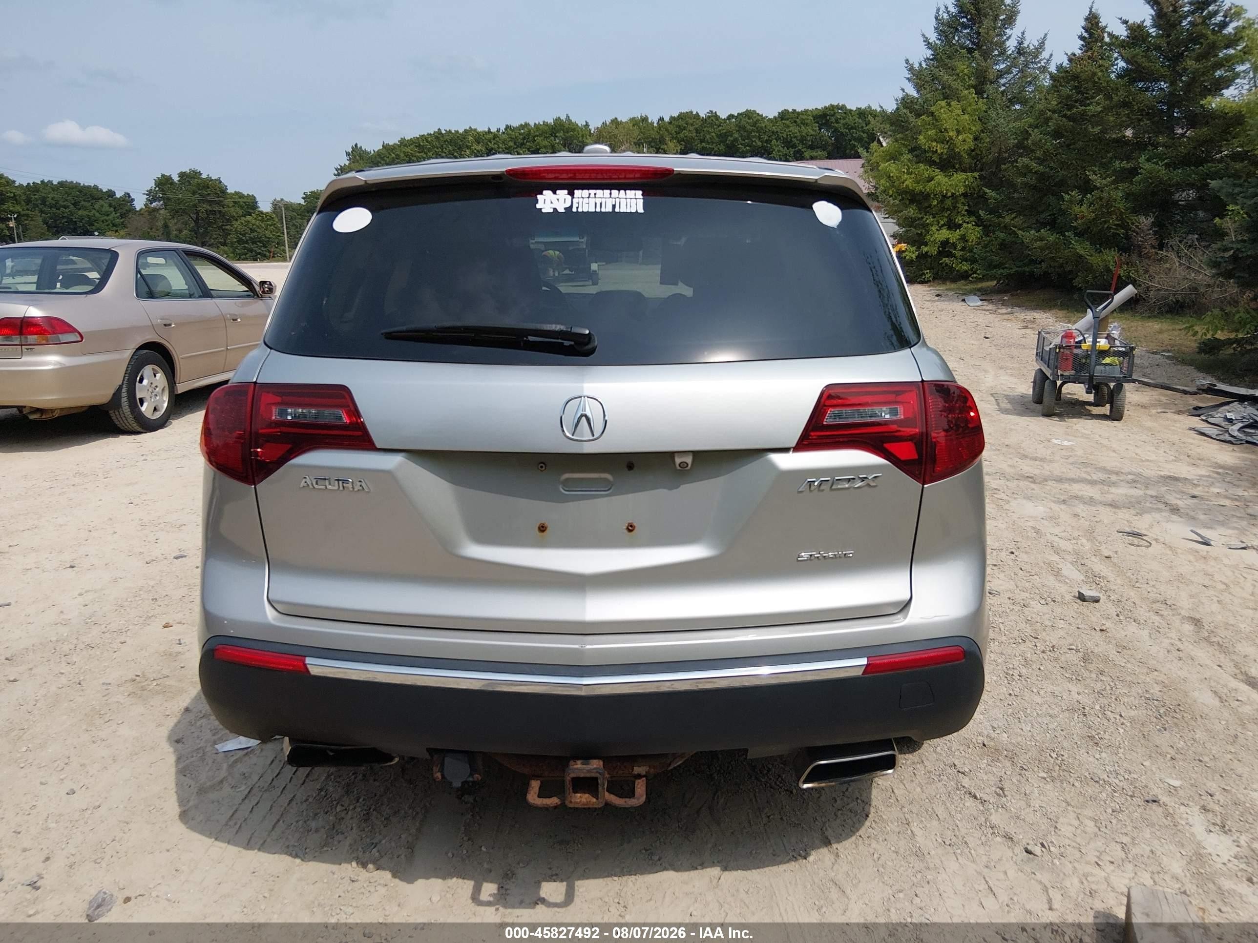2012 Acura Mdx Technology Package Silver vin: 2HNYD2H39CH523965
