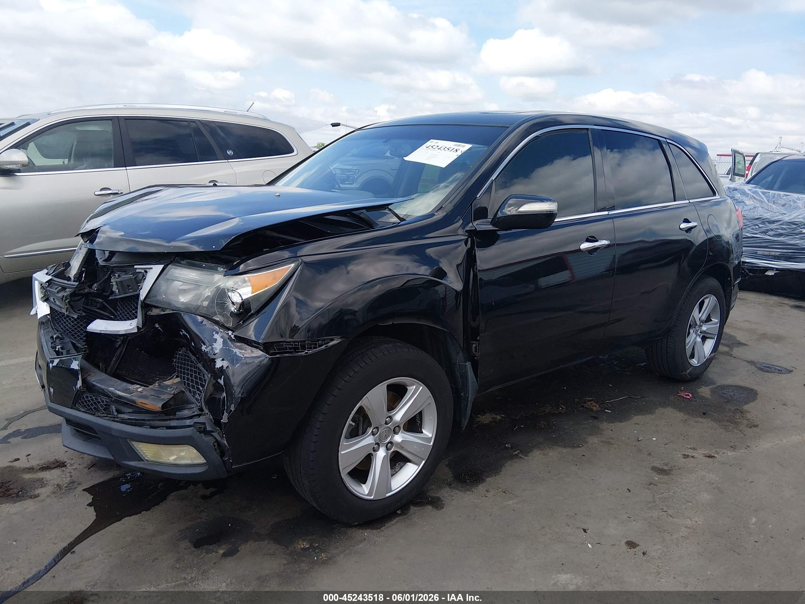 2012 Acura Mdx Technology Package Black vin: 2HNYD2H39CH528793