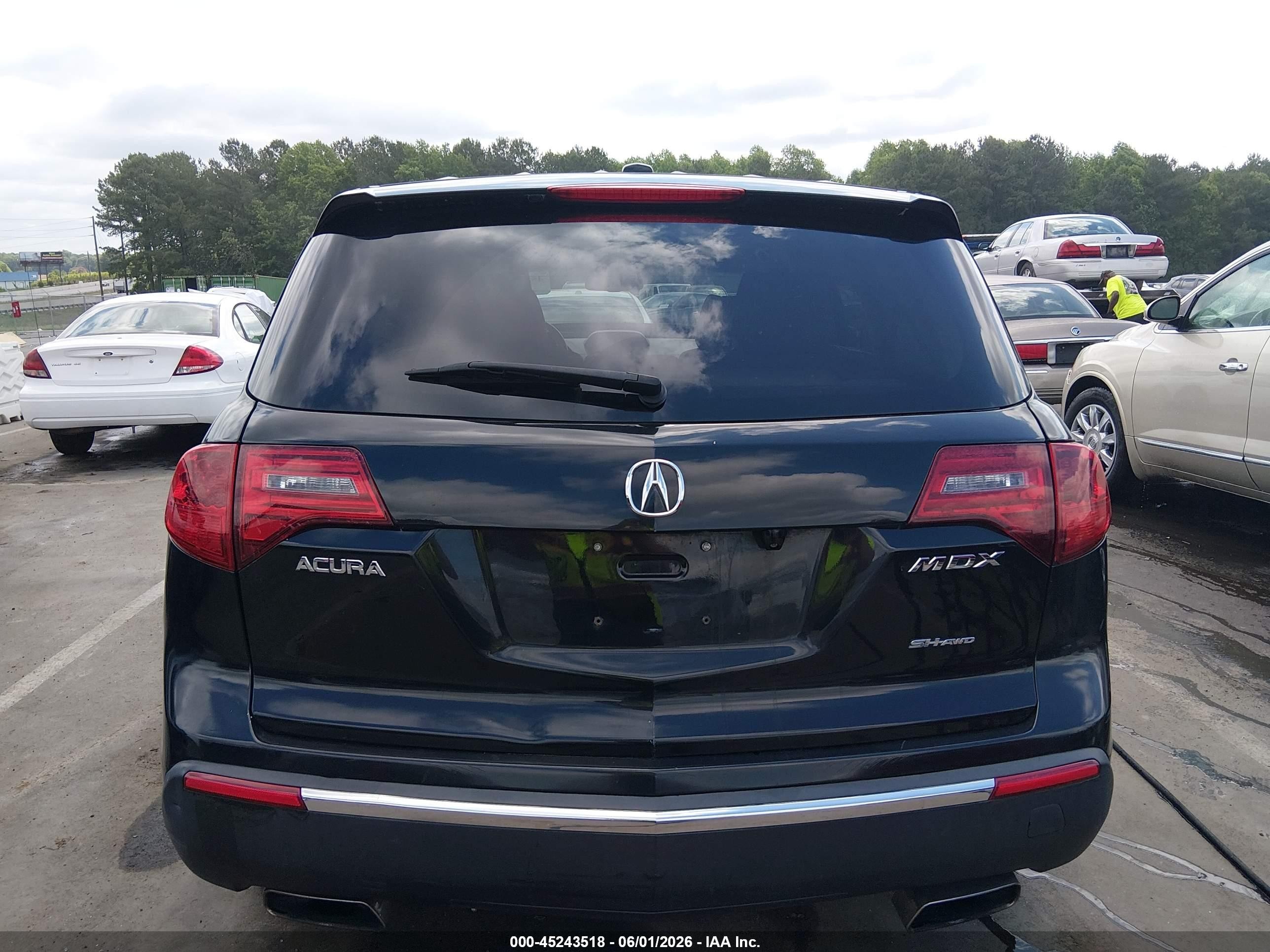 2012 Acura Mdx Technology Package Black vin: 2HNYD2H39CH528793