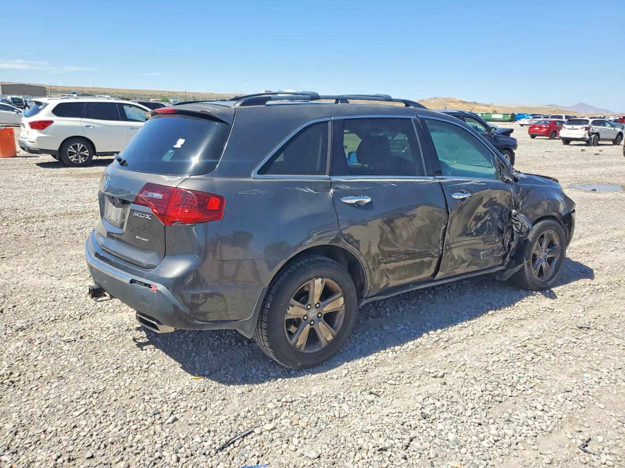 2012 Acura Mdx Technology Угольный vin: 2HNYD2H39CH533606