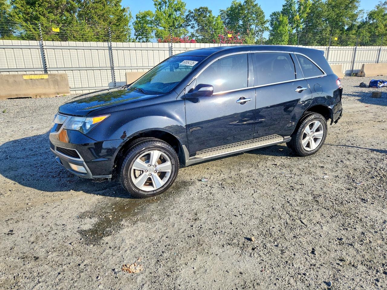 2013 Acura Mdx Technology Черный vin: 2HNYD2H39DH515446