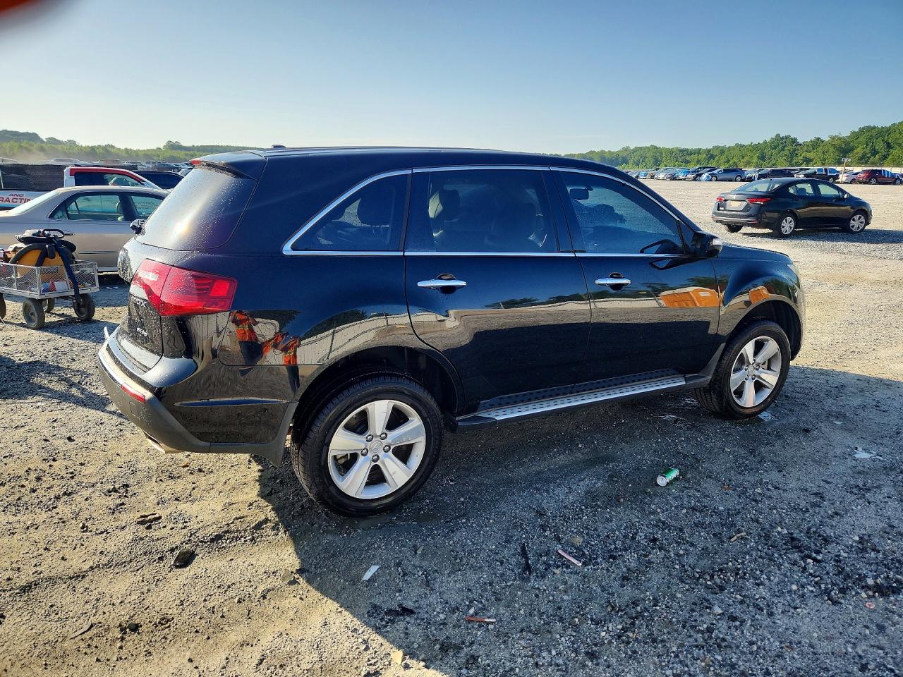 2013 Acura Mdx Technology Черный vin: 2HNYD2H39DH515446
