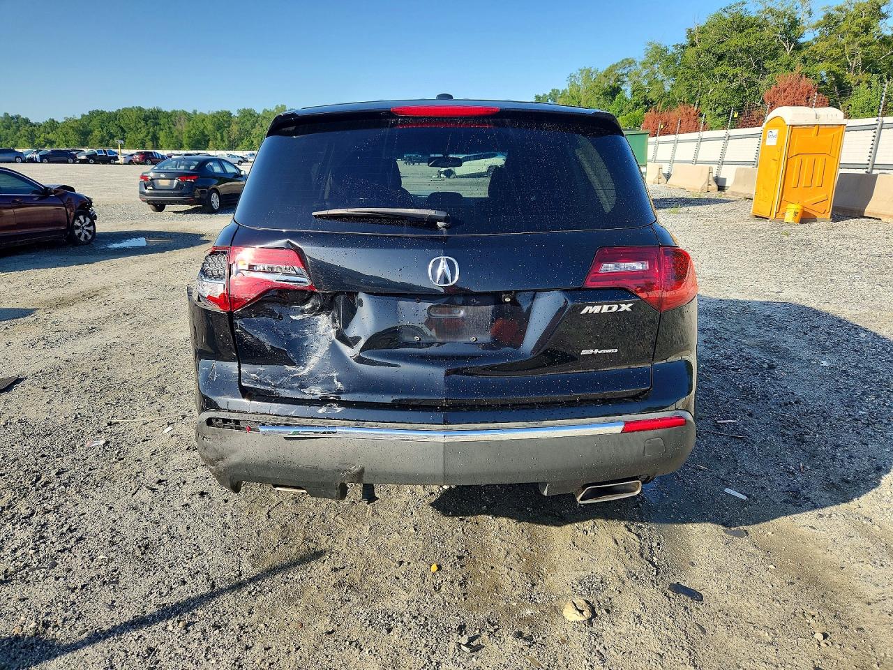 2013 Acura Mdx Technology Черный vin: 2HNYD2H39DH515446