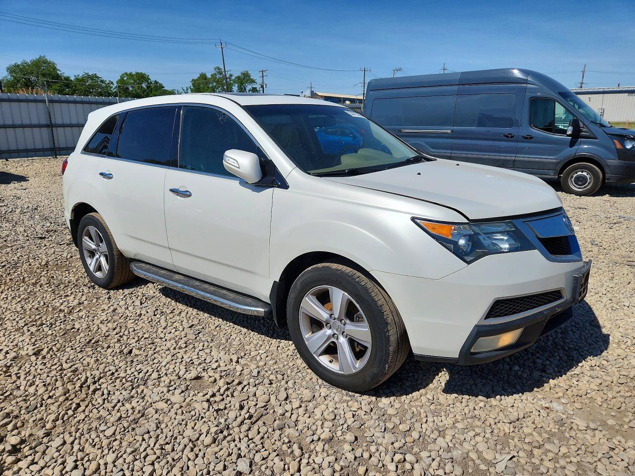 2013 Acura Mdx Technology Белый vin: 2HNYD2H39DH518962