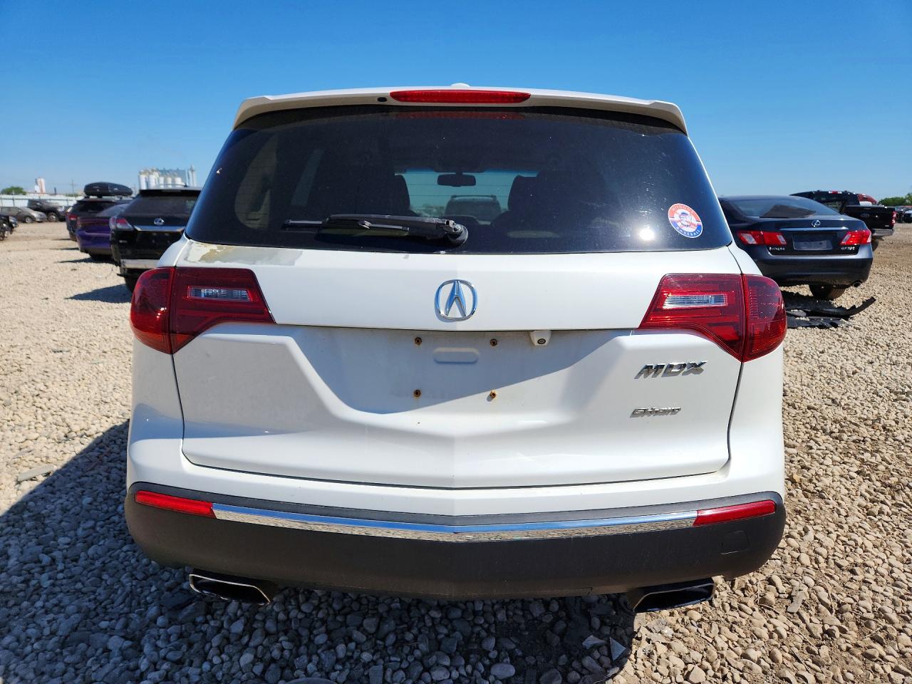 2013 Acura Mdx Technology Белый vin: 2HNYD2H39DH518962