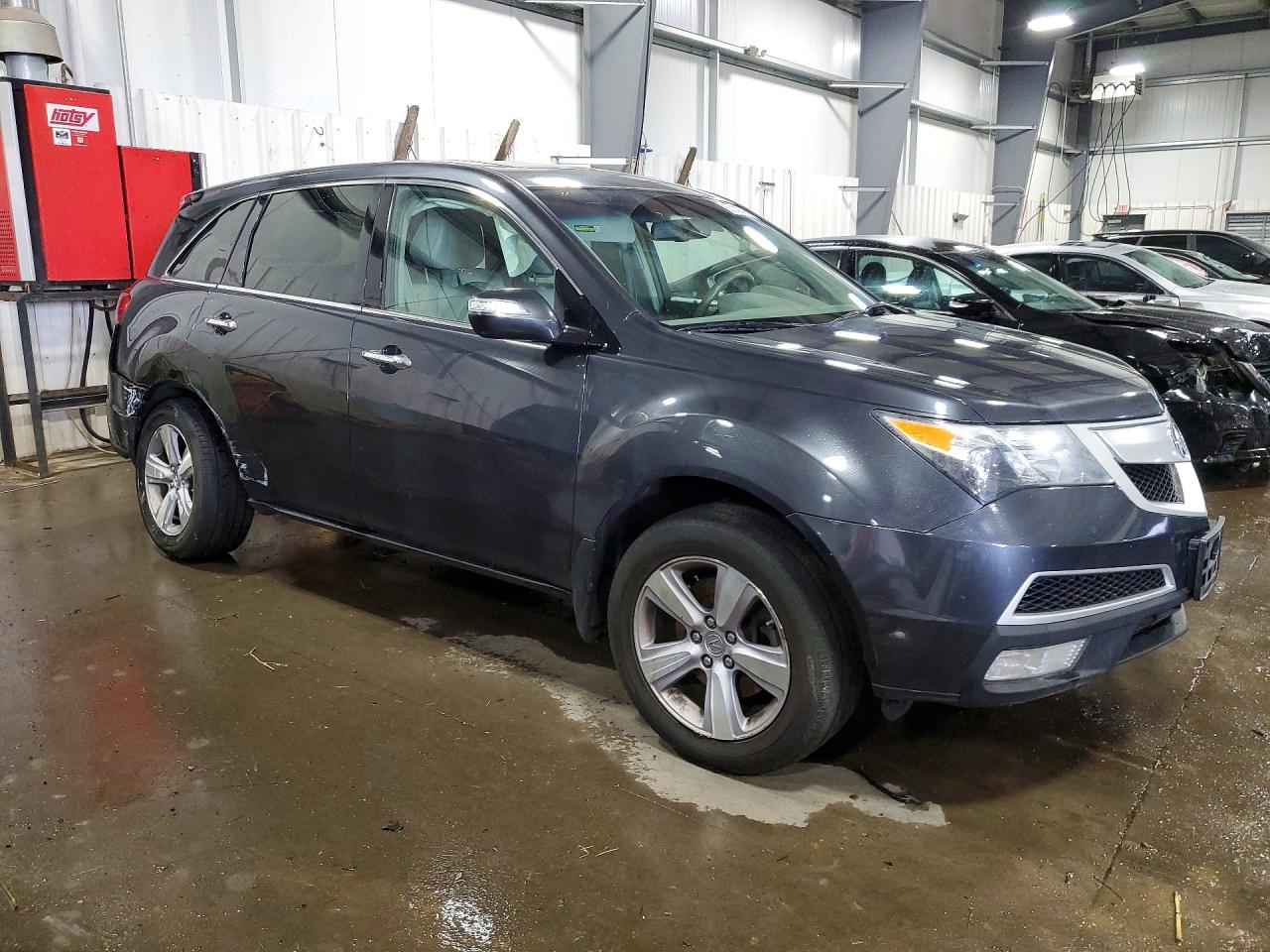 2013 Acura Mdx Technology Gray vin: 2HNYD2H39DH520646