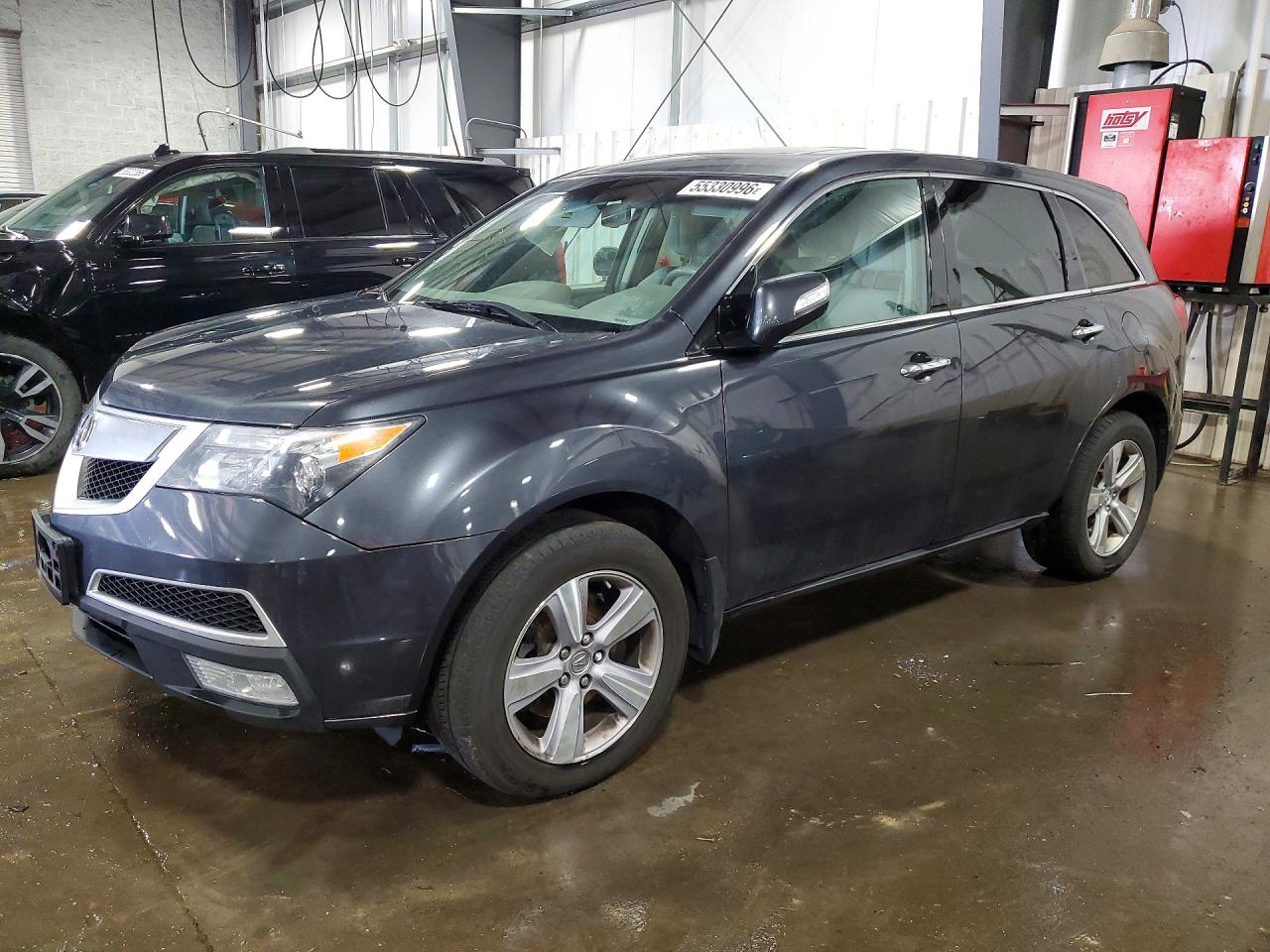 2013 Acura Mdx Technology Gray vin: 2HNYD2H39DH520646