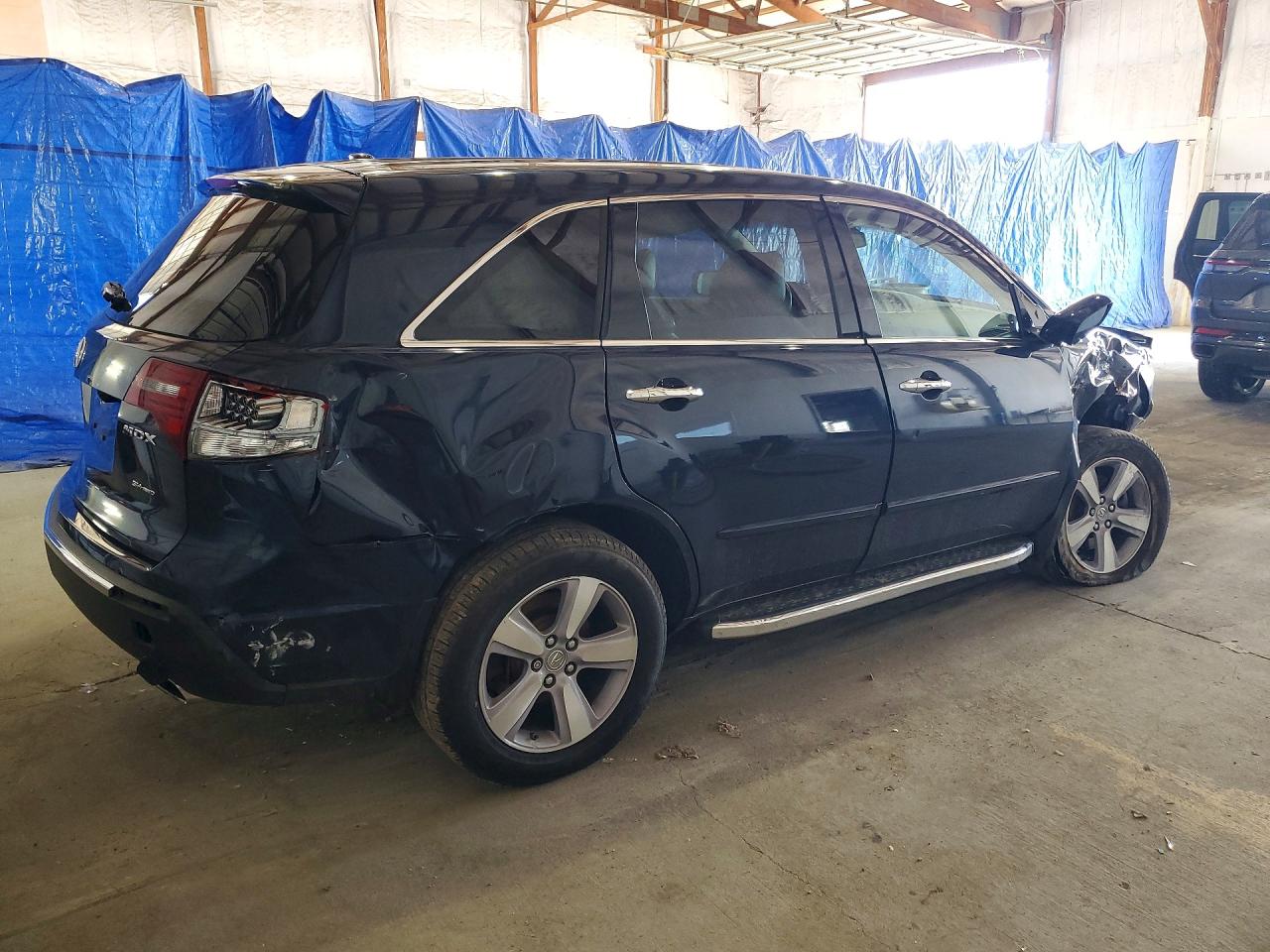 2013 Acura Mdx Technology Blue vin: 2HNYD2H39DH521862