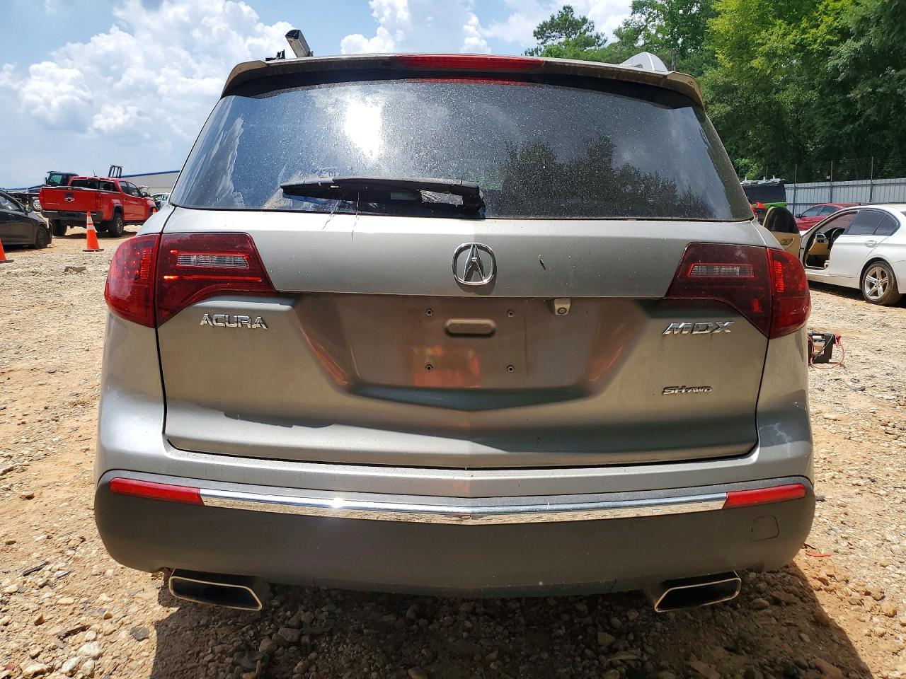 2012 Acura Mdx Silver vin: 2HNYD2H3XCH503837