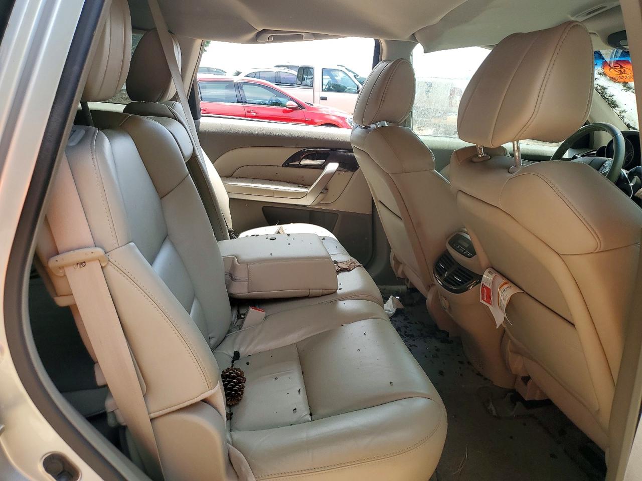 2012 Acura Mdx Silver vin: 2HNYD2H3XCH503837