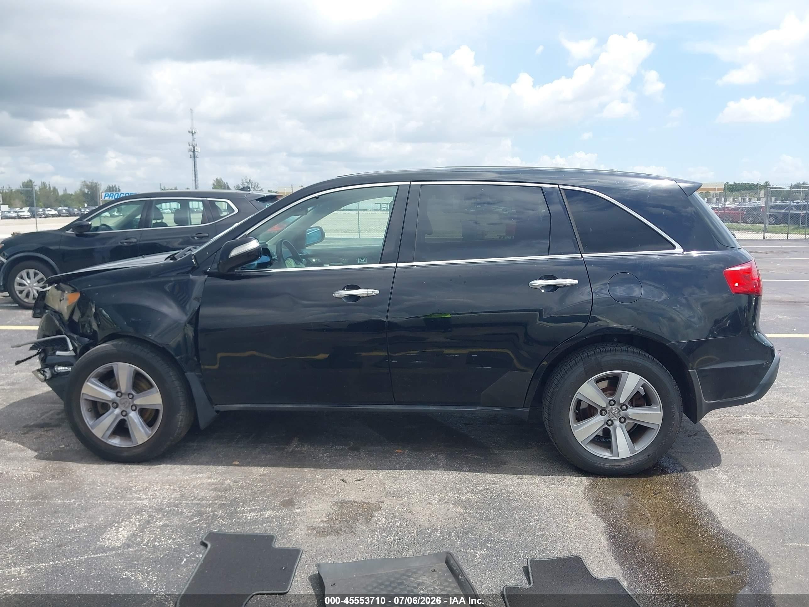 2012 Acura Mdx Technology Package Black vin: 2HNYD2H3XCH504065