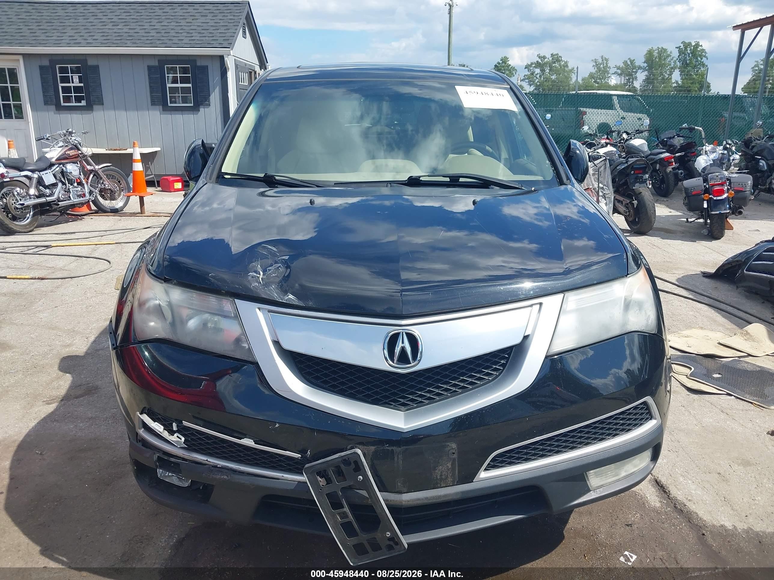 2012 Acura Mdx Technology Package Black vin: 2HNYD2H3XCH528611