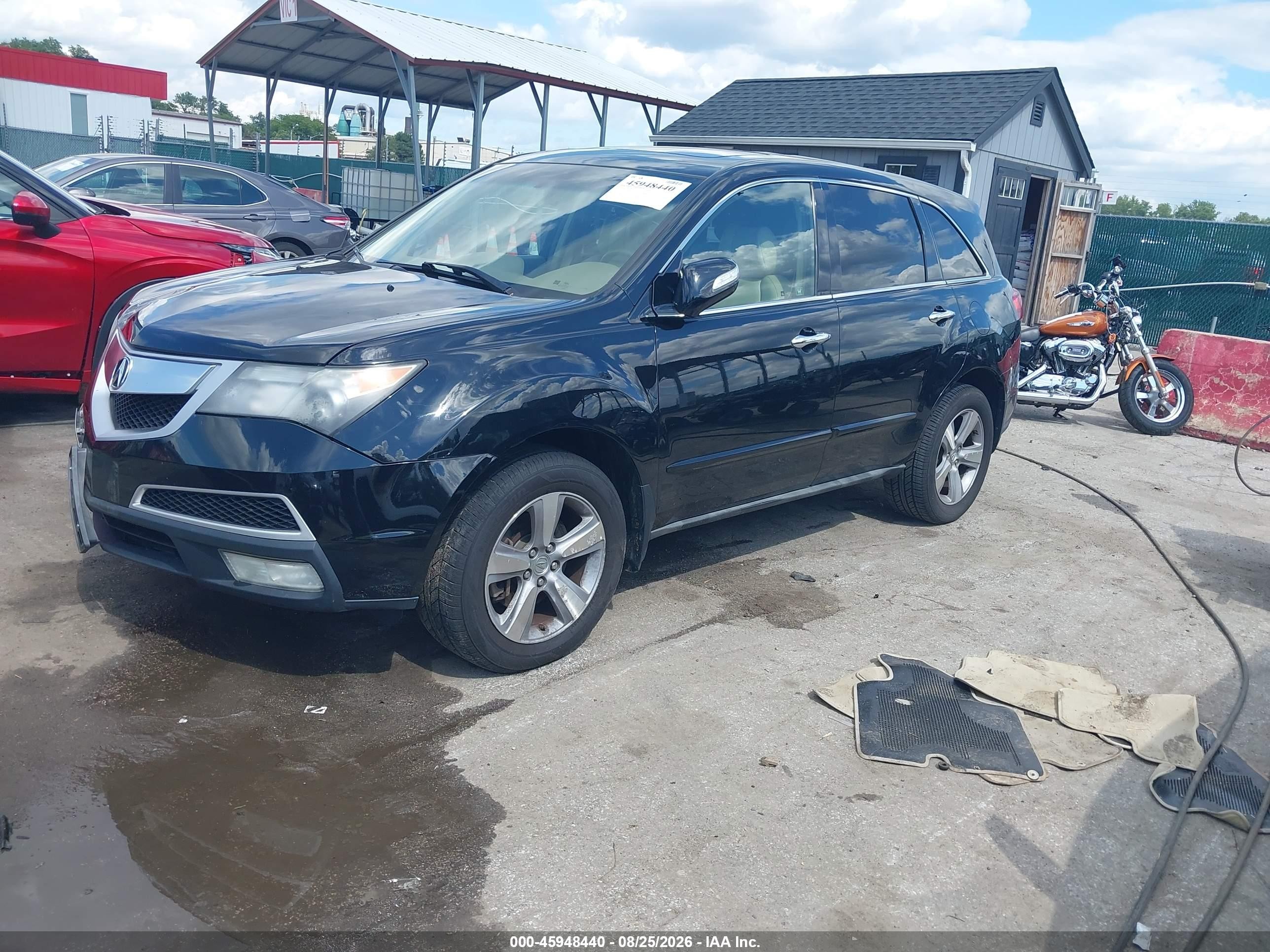 2012 Acura Mdx Technology Package Black vin: 2HNYD2H3XCH528611