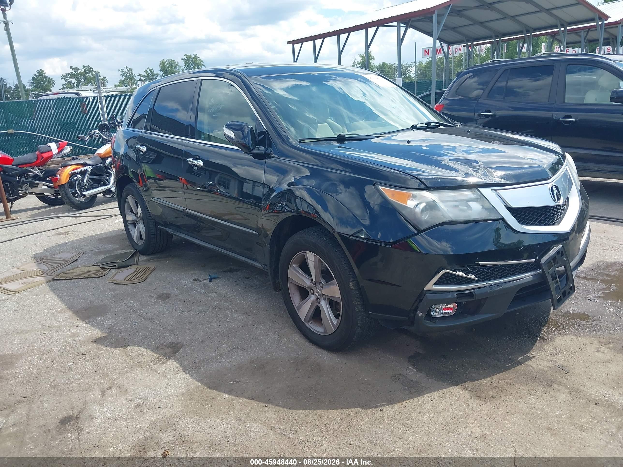 2012 Acura Mdx Technology Package Black vin: 2HNYD2H3XCH528611