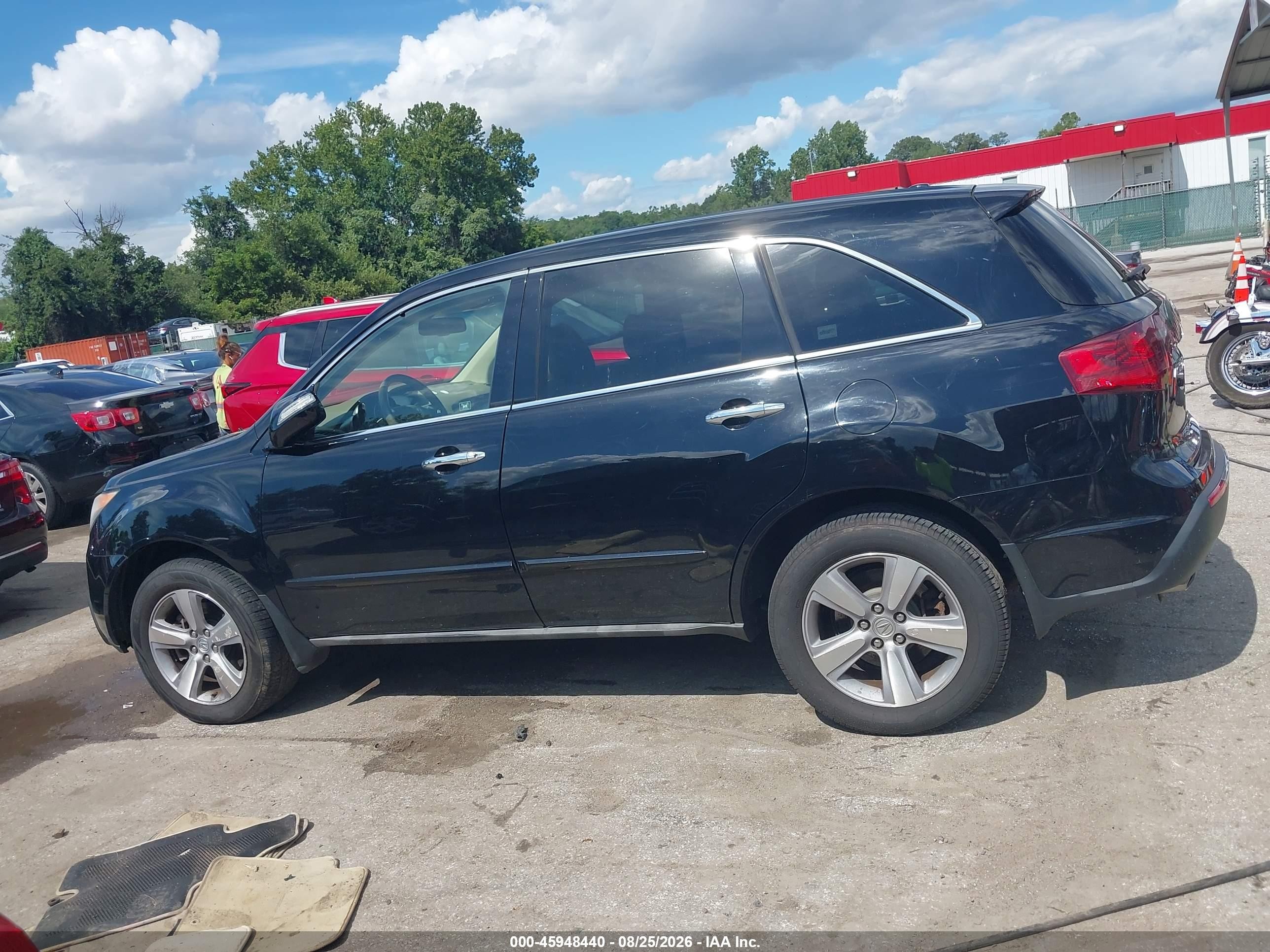 2012 Acura Mdx Technology Package Black vin: 2HNYD2H3XCH528611