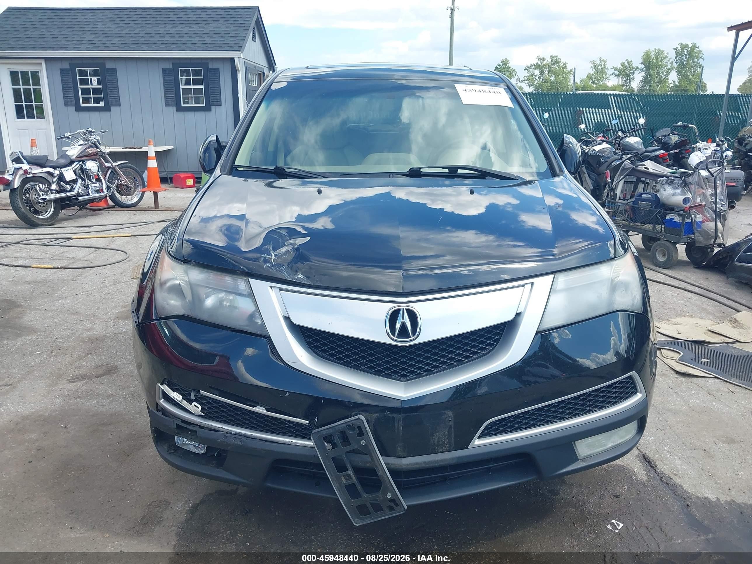 2012 Acura Mdx Technology Package Black vin: 2HNYD2H3XCH528611