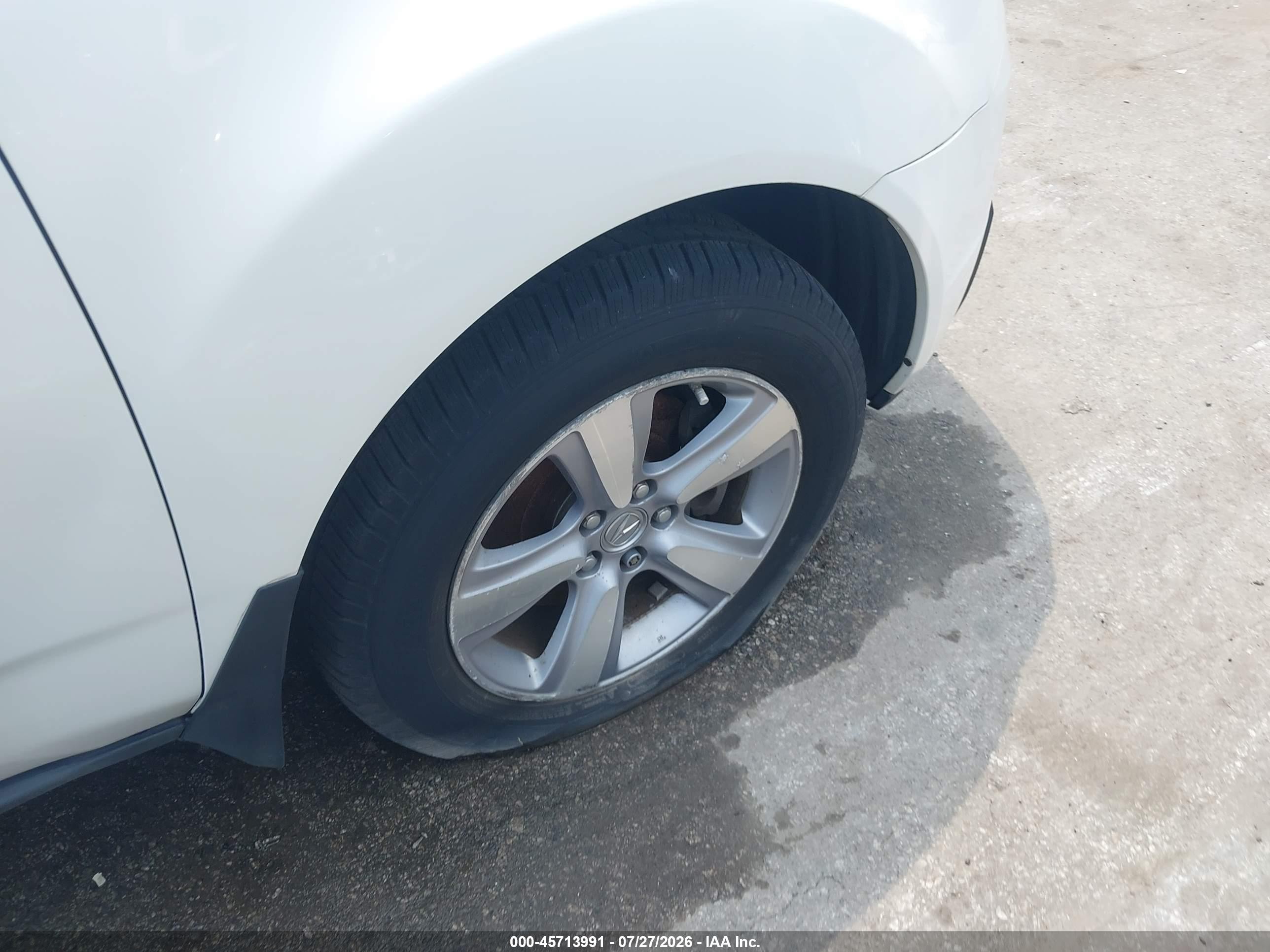 2012 Acura Mdx Technology Package White vin: 2HNYD2H3XCH547871