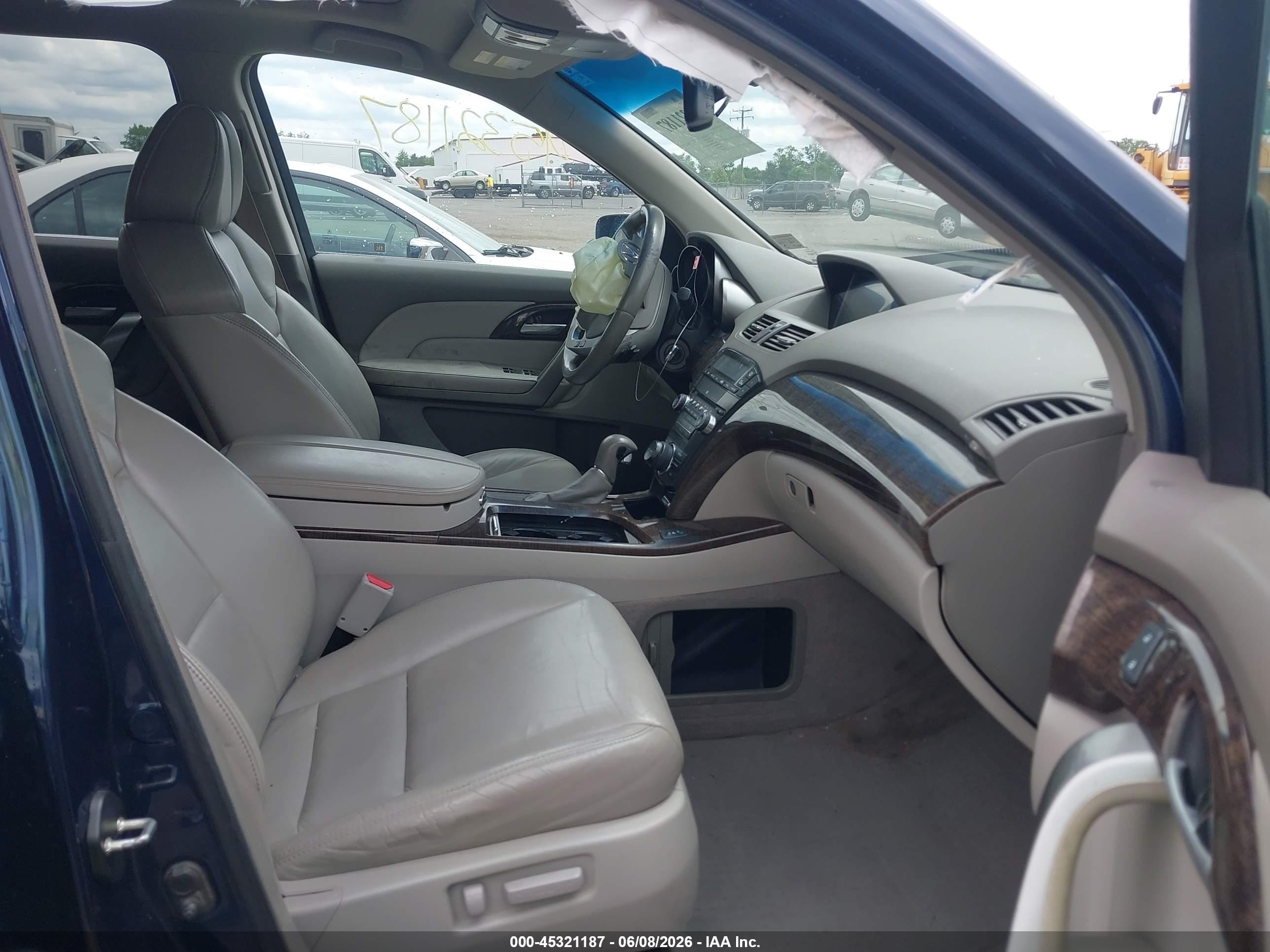 2013 Acura Mdx Technology Package Dark Blue vin: 2HNYD2H3XDH508263