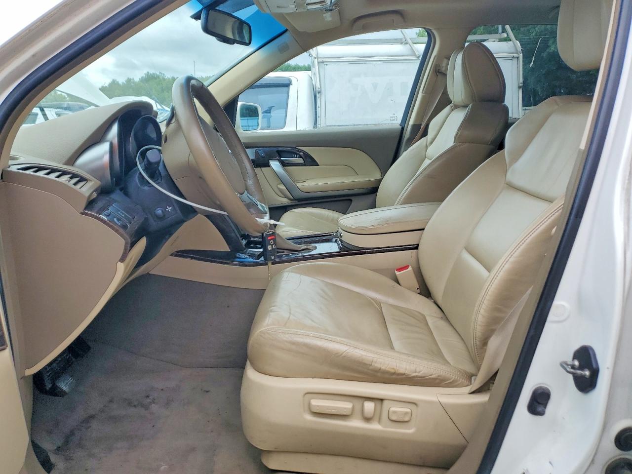 2013 Acura Mdx Technology White vin: 2HNYD2H3XDH510188
