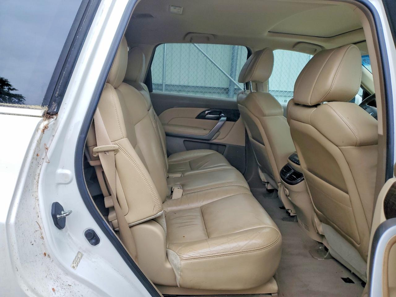 2013 Acura Mdx Technology White vin: 2HNYD2H3XDH510188