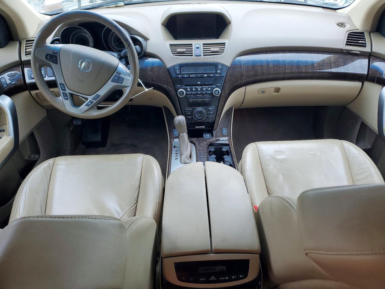 2013 Acura Mdx Technology White vin: 2HNYD2H3XDH510188