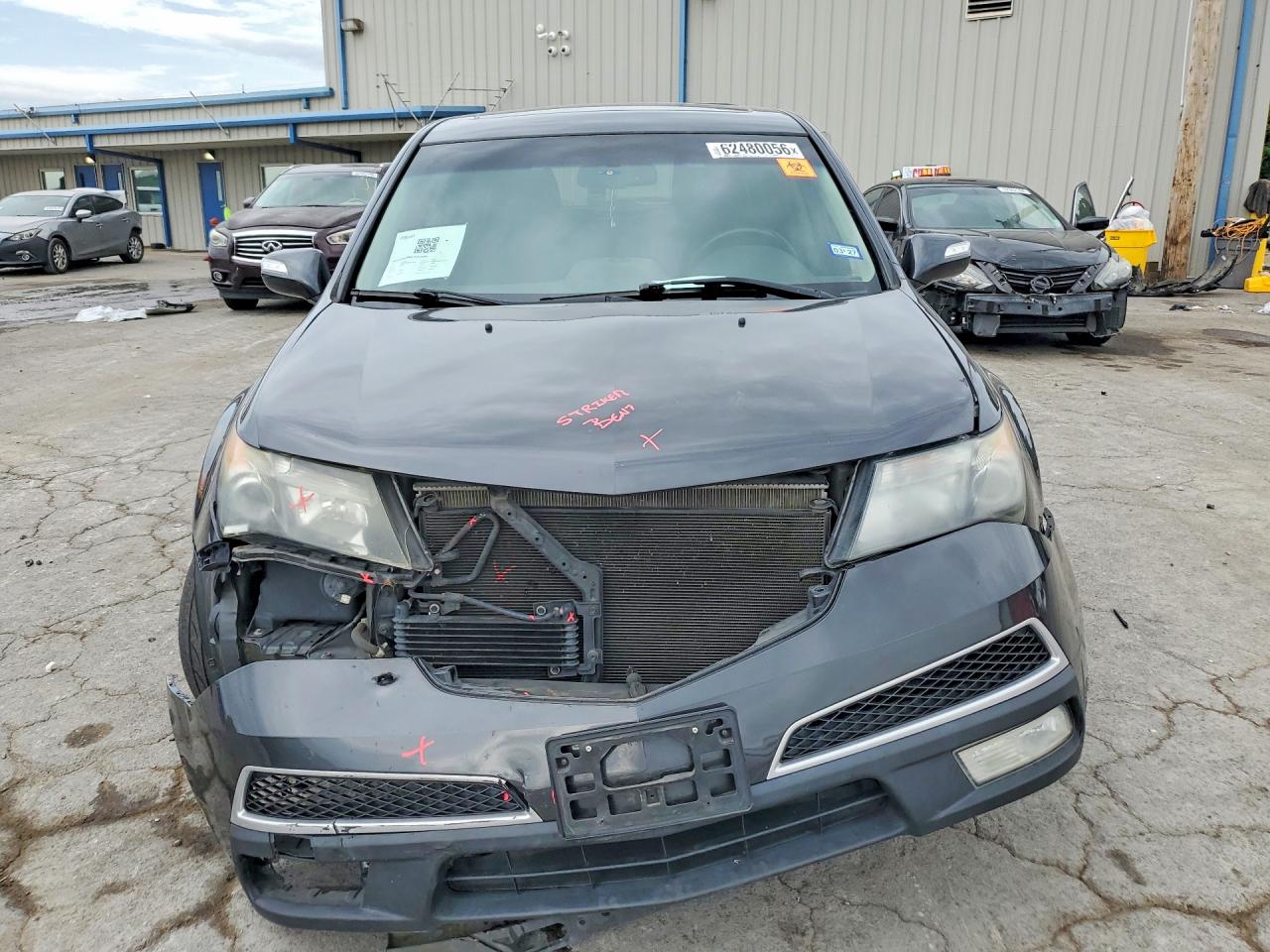2013 Acura Mdx Technology Серый vin: 2HNYD2H3XDH511485