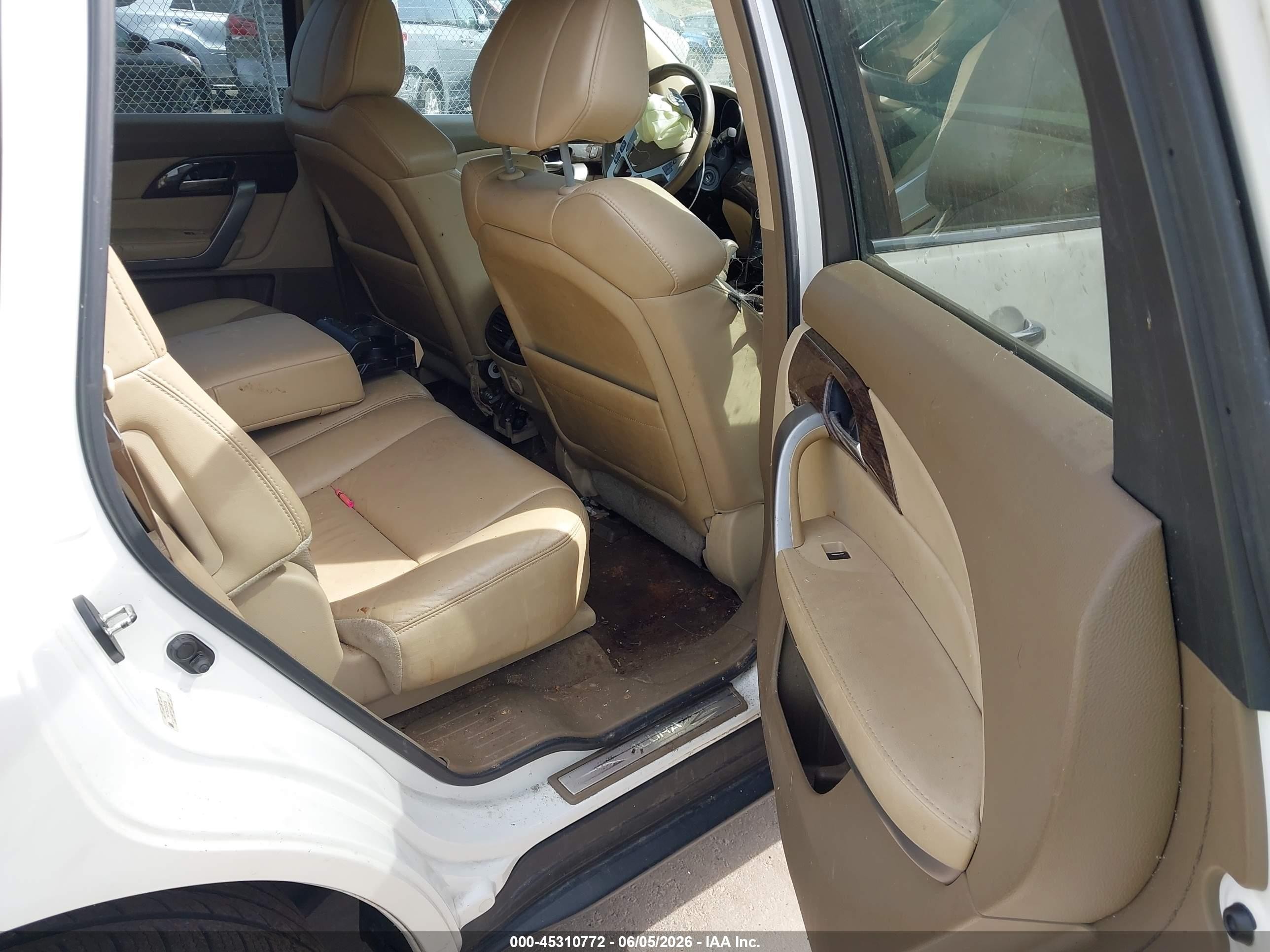 2013 Acura Mdx Technology Package White vin: 2HNYD2H3XDH515309