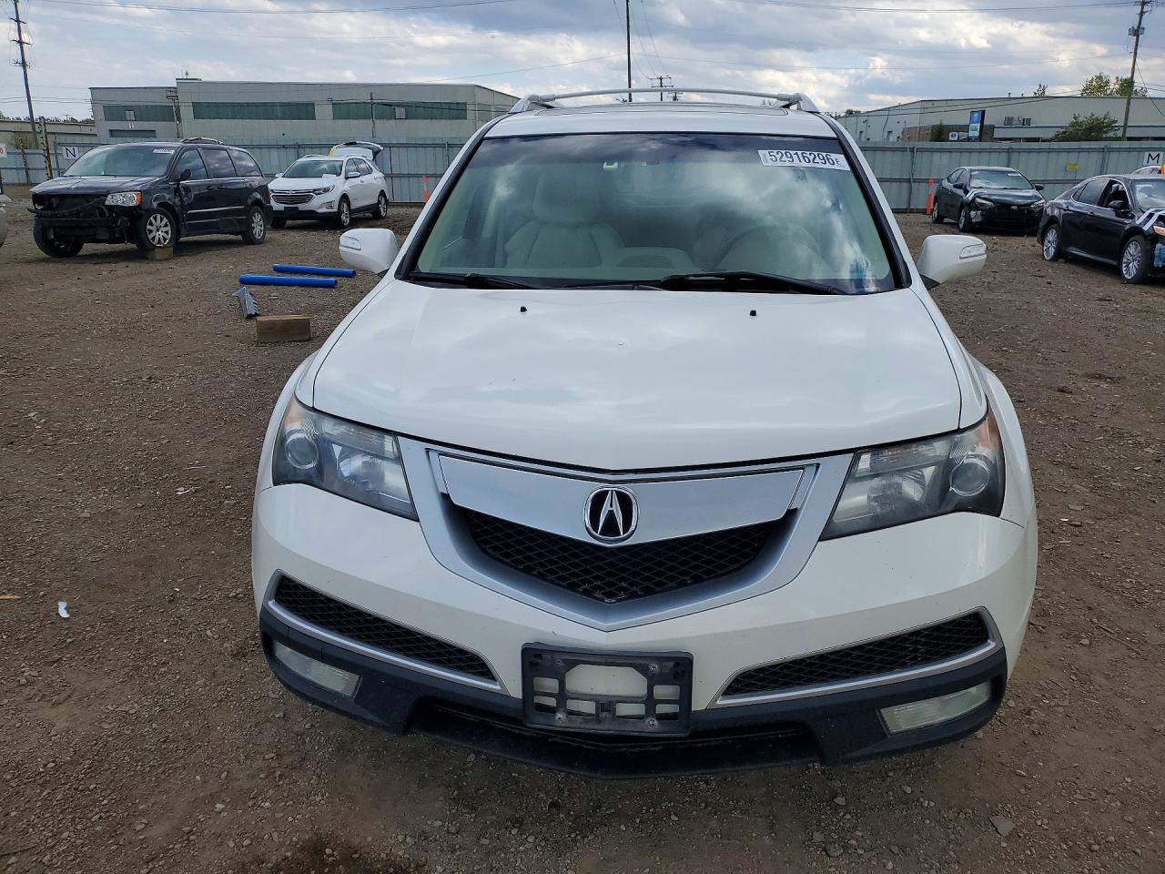 2013 Acura Mdx Technology White vin: 2HNYD2H3XDH518940