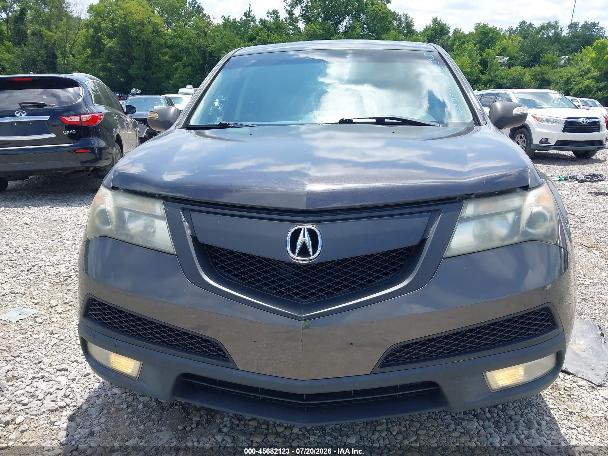 2012 Acura Mdx Technology Package Коричневый vin: 2HNYD2H40CH507095