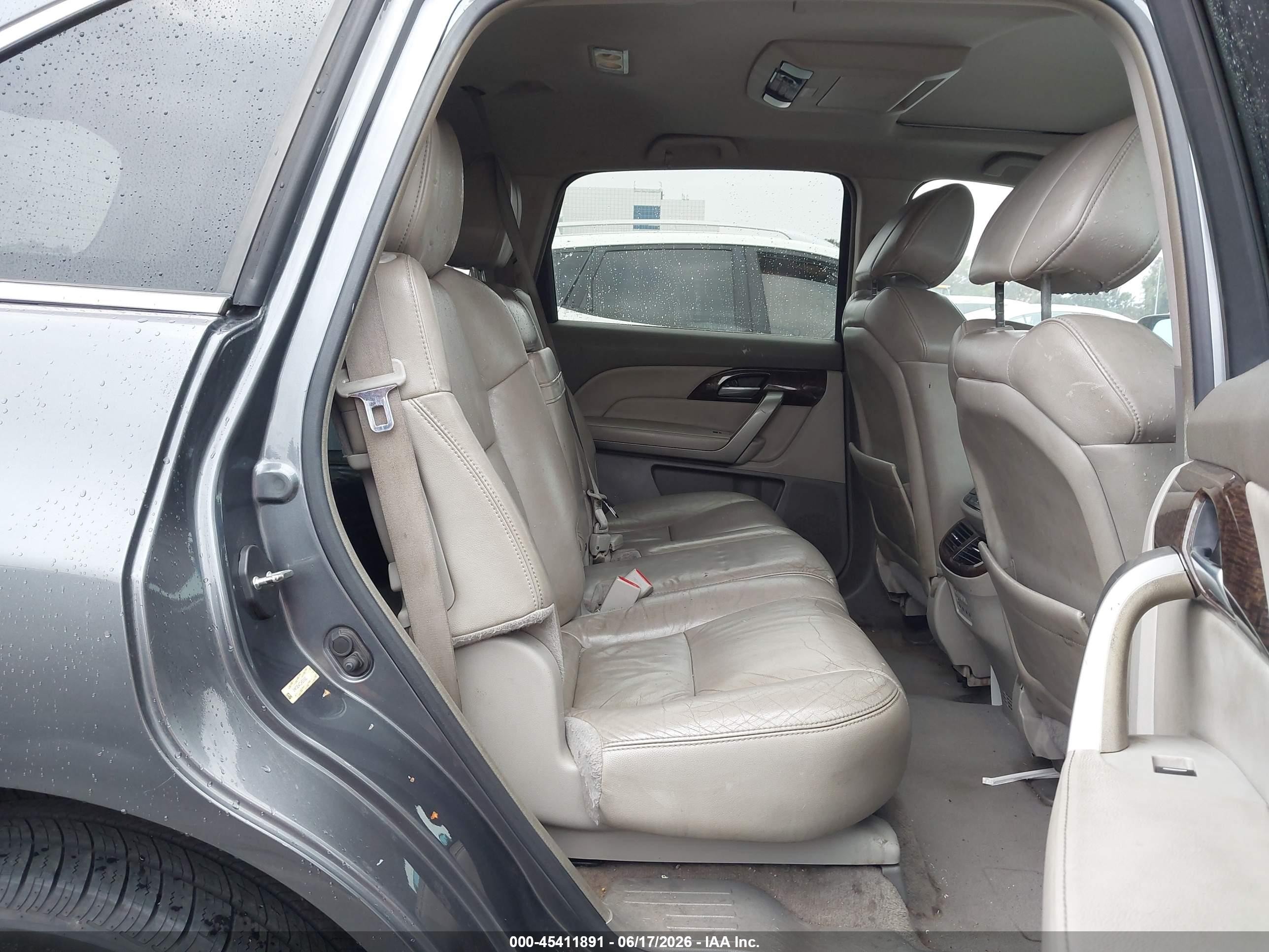 2012 Acura Mdx Technology Package Gray vin: 2HNYD2H40CH535592