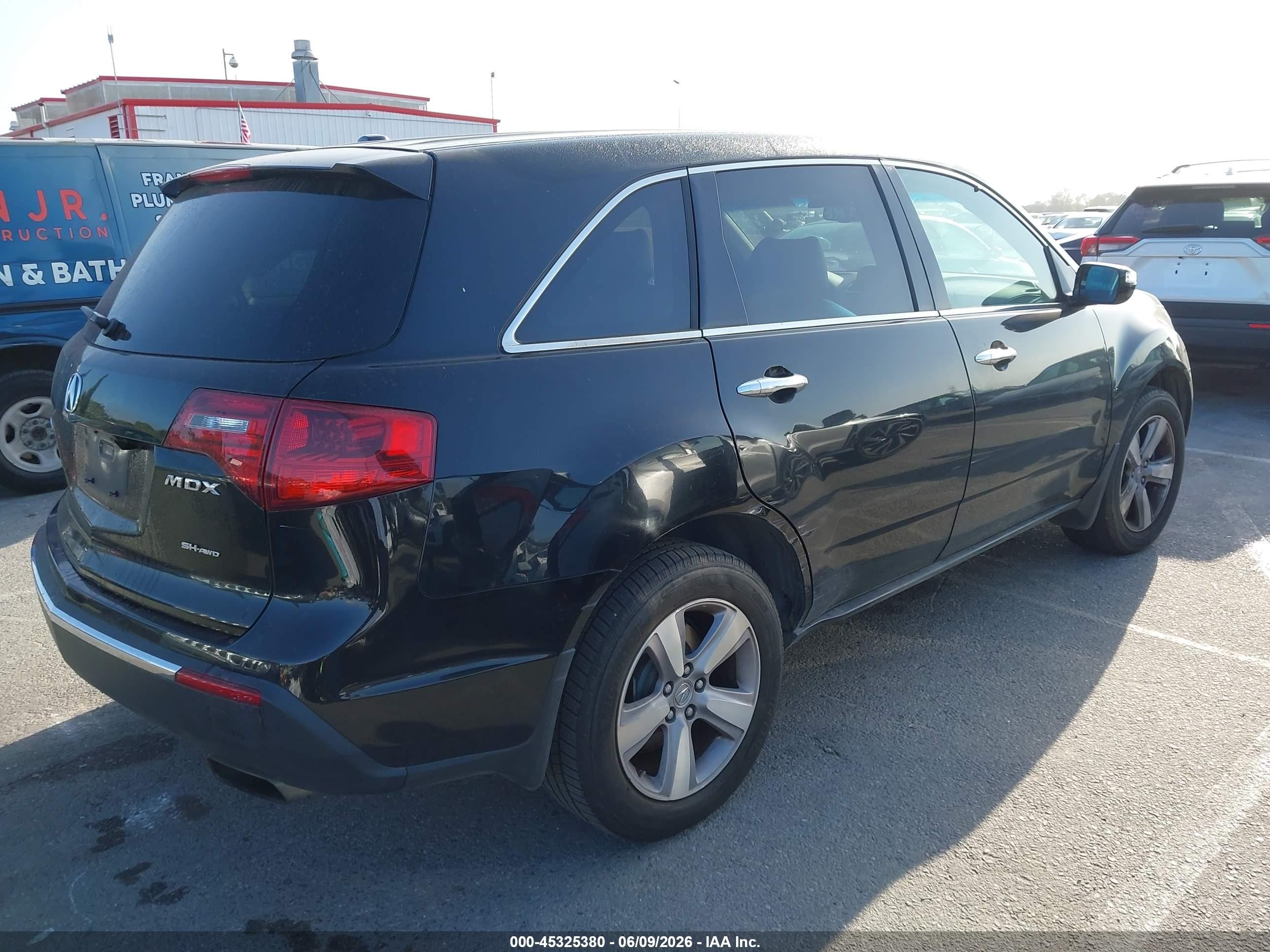 2012 Acura Mdx Technology Package Black vin: 2HNYD2H40CH550285