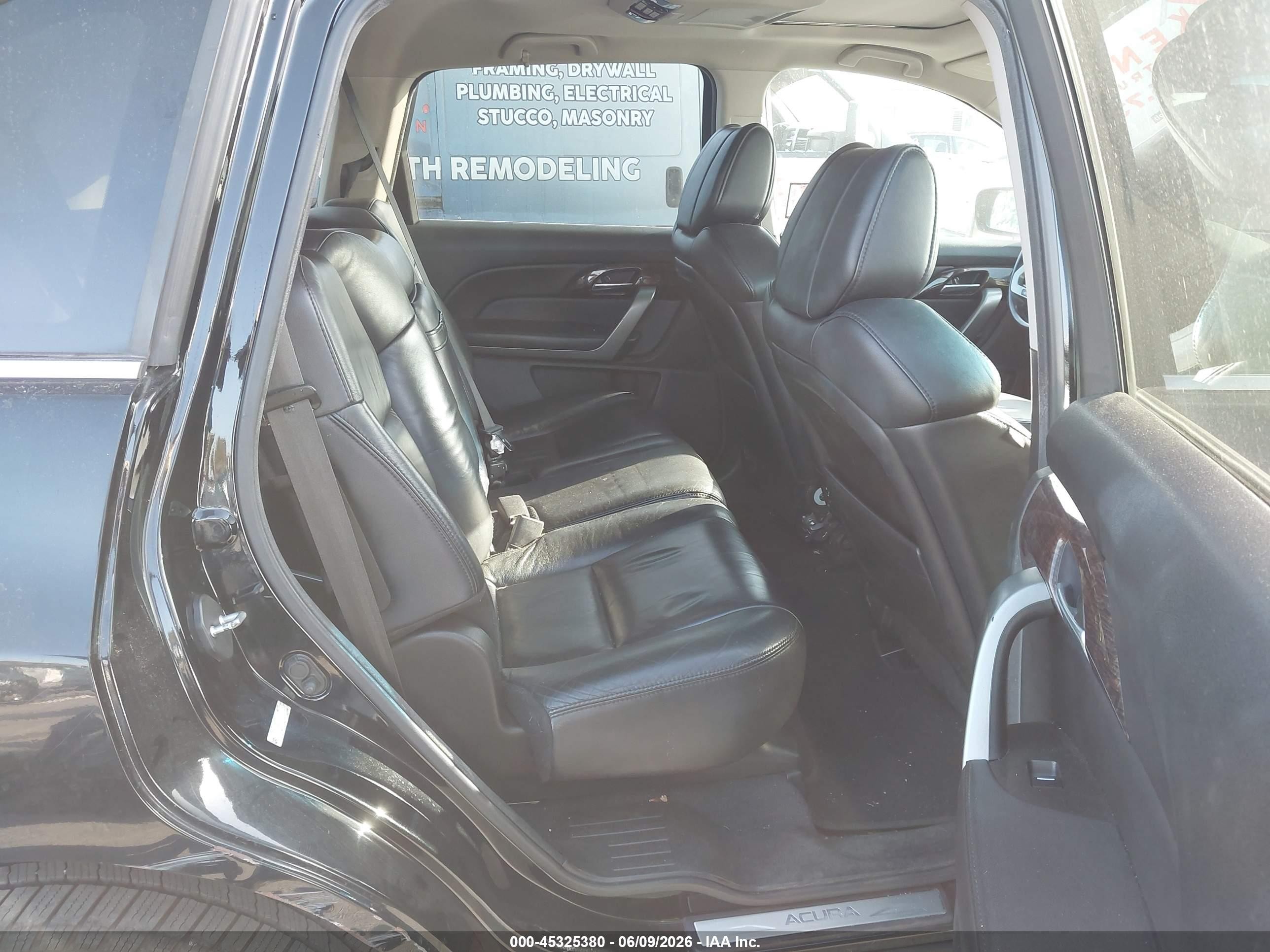 2012 Acura Mdx Technology Package Black vin: 2HNYD2H40CH550285
