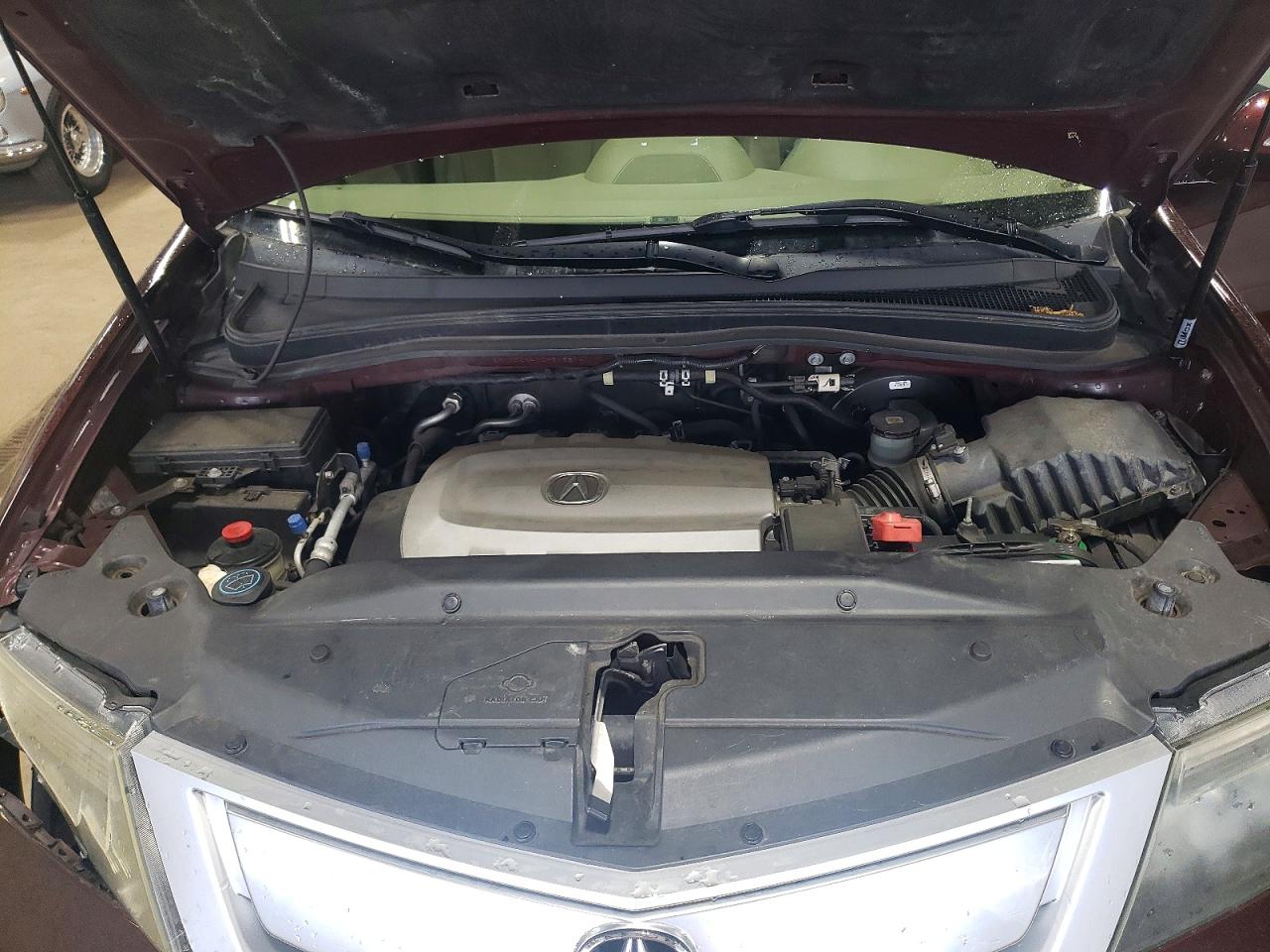 2013 Acura Mdx Technology Maroon vin: 2HNYD2H40DH515814