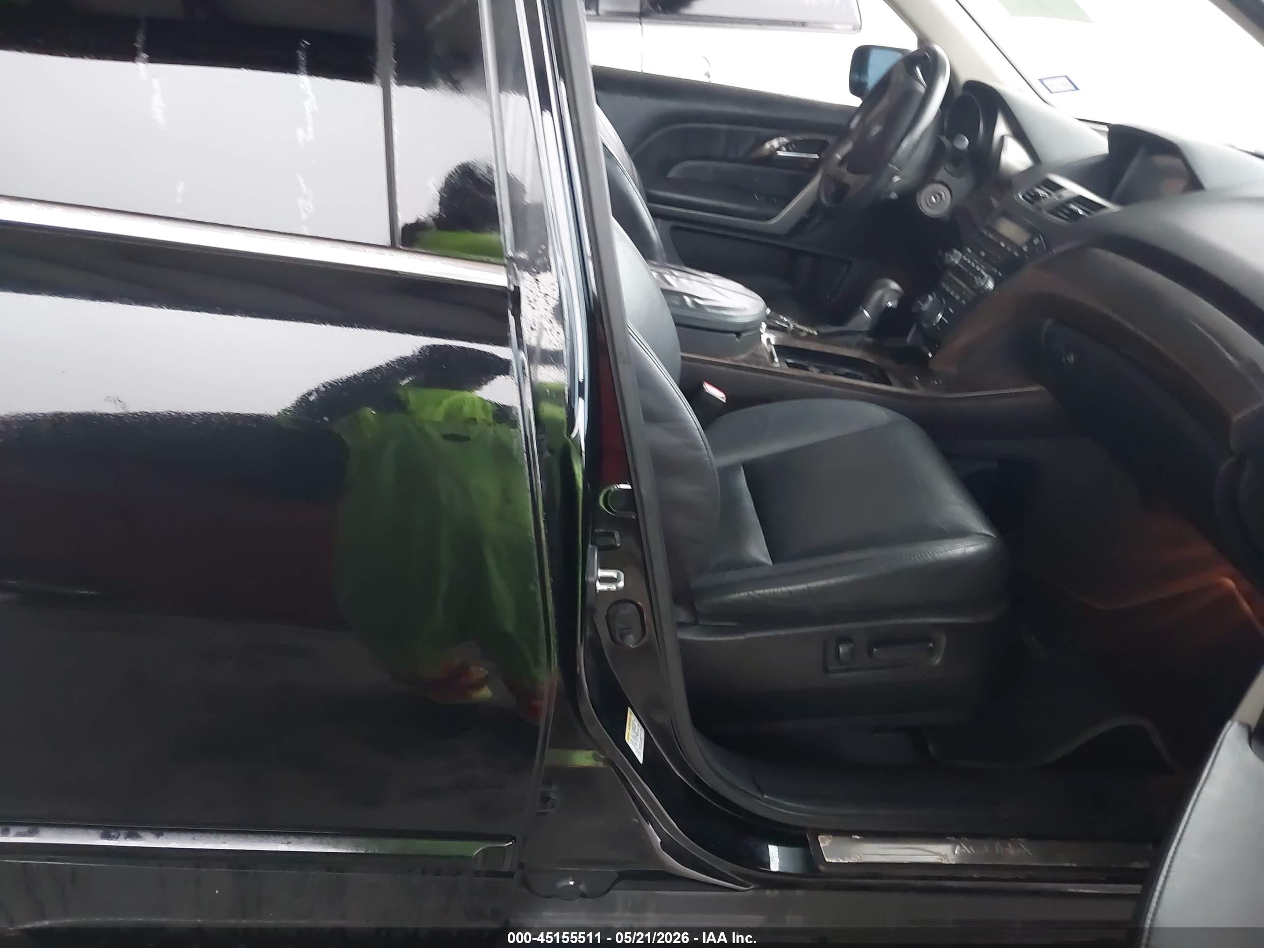 2010 Acura Mdx Technology Black vin: 2HNYD2H41AH512111