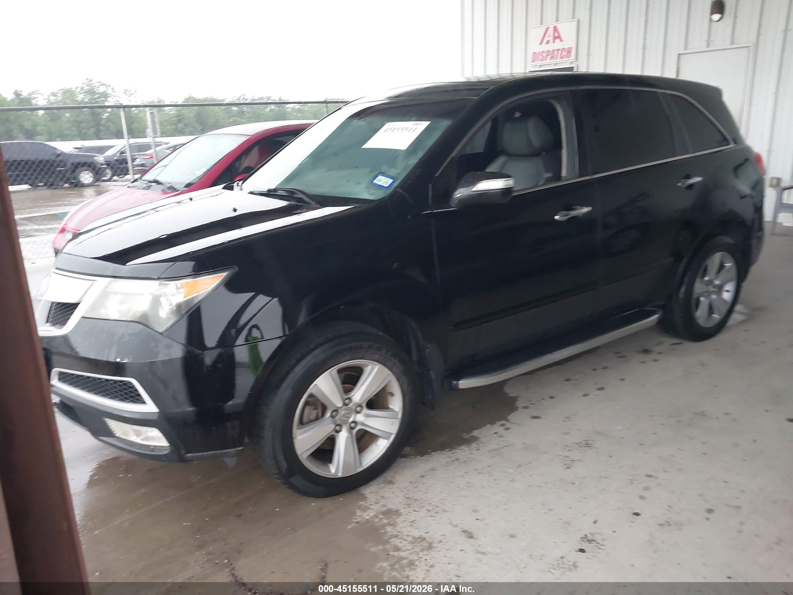 2010 Acura Mdx Technology Black vin: 2HNYD2H41AH512111