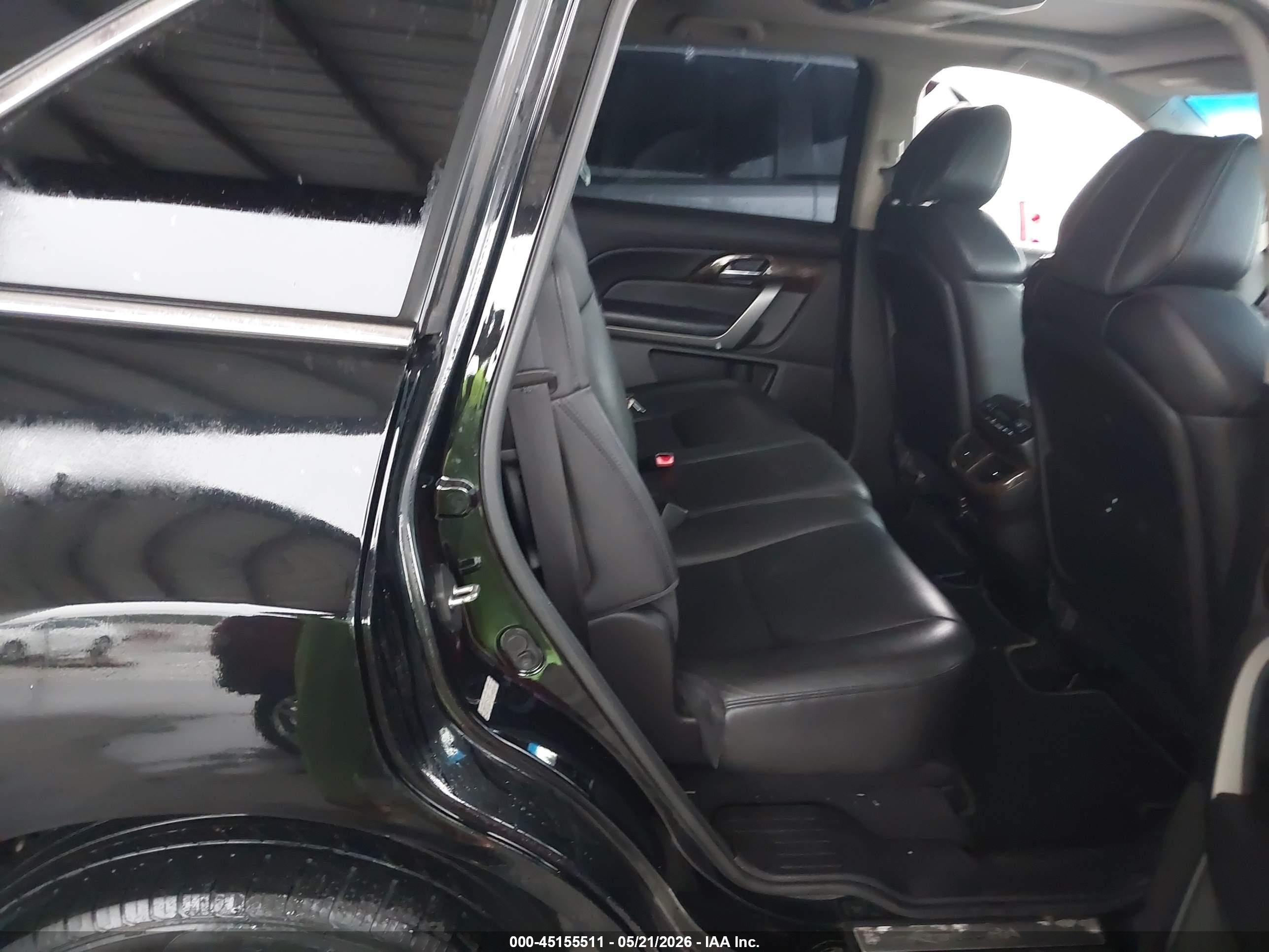 2010 Acura Mdx Technology Black vin: 2HNYD2H41AH512111
