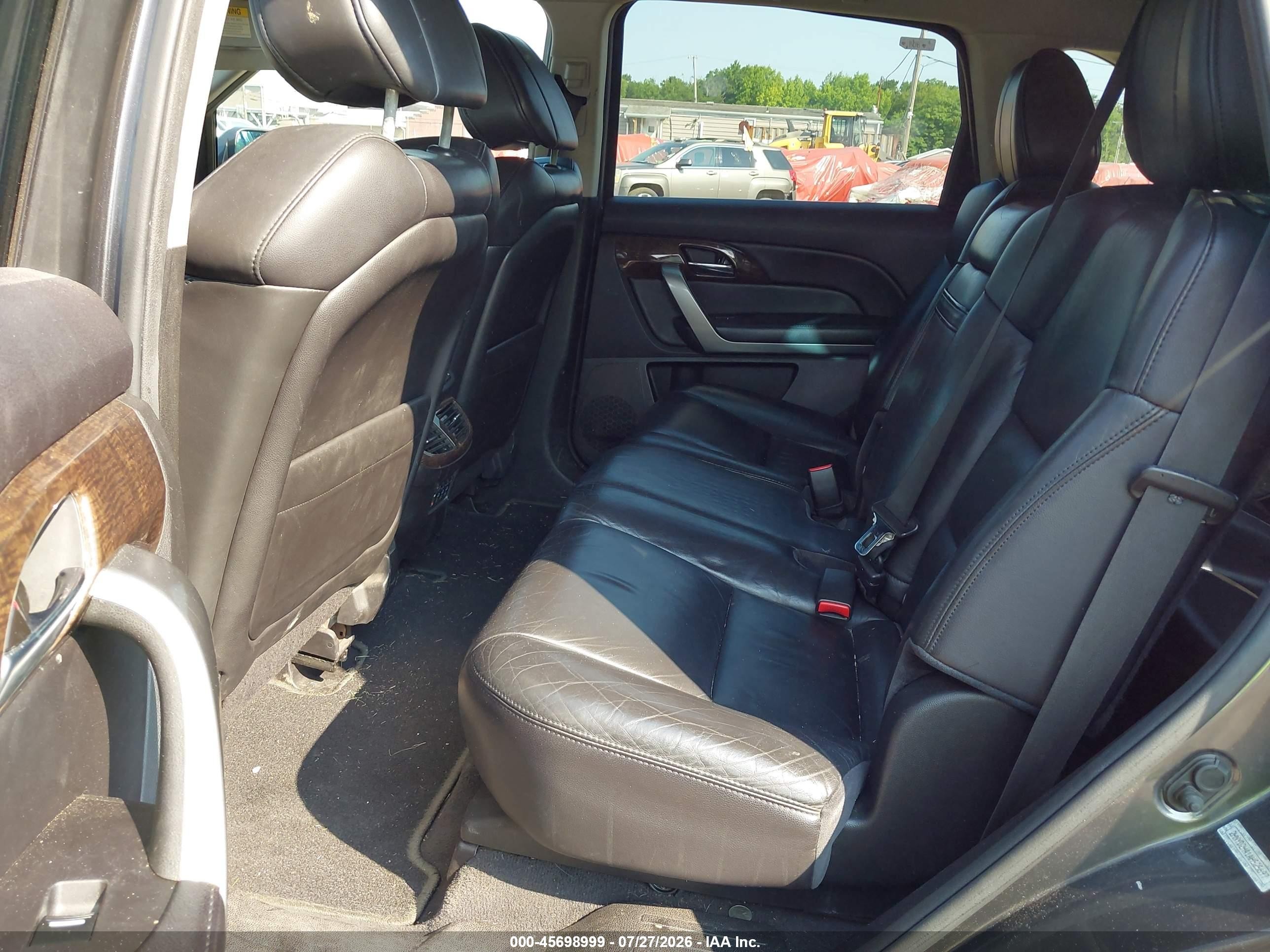 2010 Acura Mdx Technology Package Gray vin: 2HNYD2H41AH525697