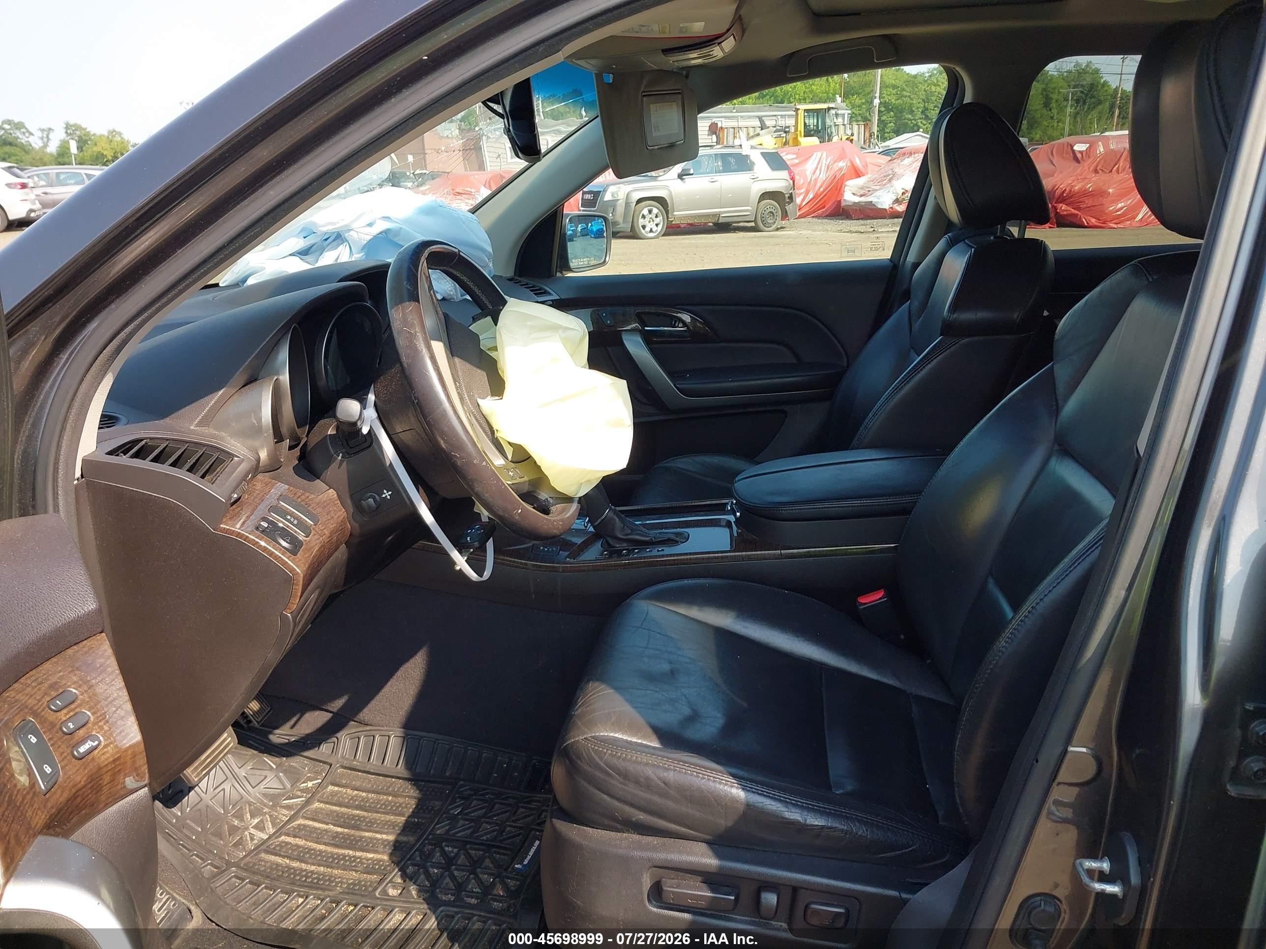 2010 Acura Mdx Technology Package Gray vin: 2HNYD2H41AH525697