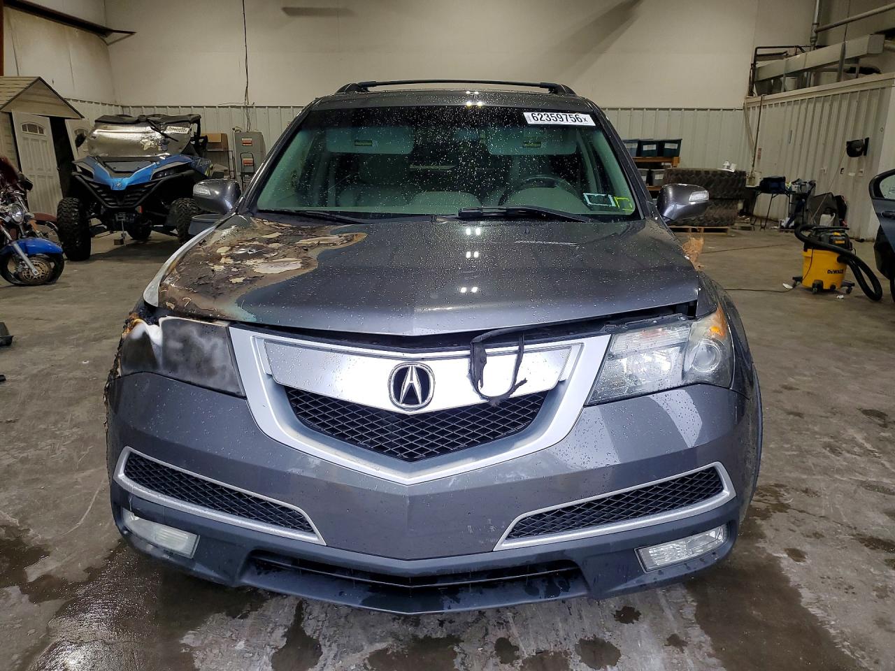 2011 Acura Mdx Technology Charcoal vin: 2HNYD2H41BH500865