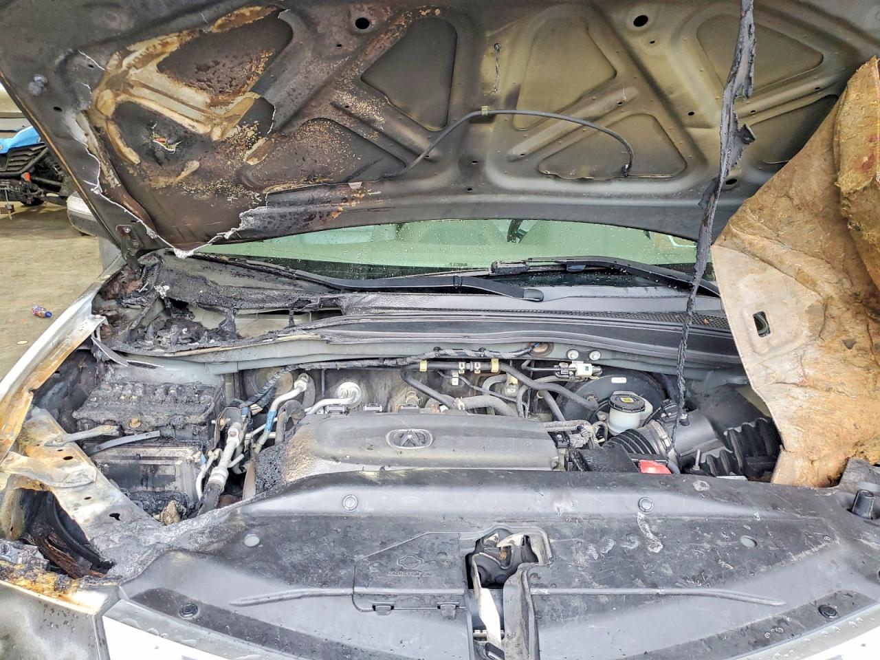 2011 Acura Mdx Technology Charcoal vin: 2HNYD2H41BH500865