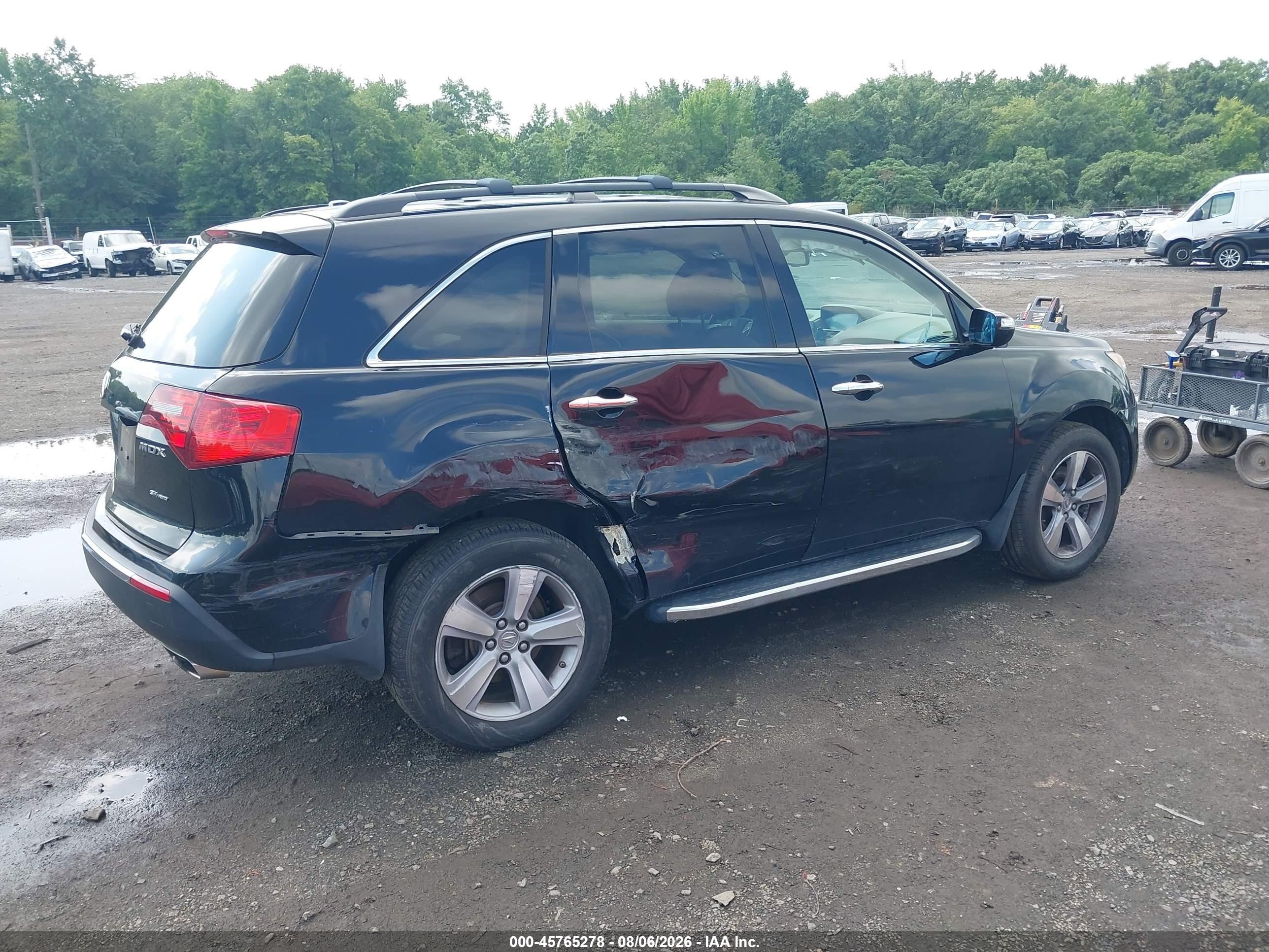 2011 Acura Mdx Technology Package Black vin: 2HNYD2H41BH542338